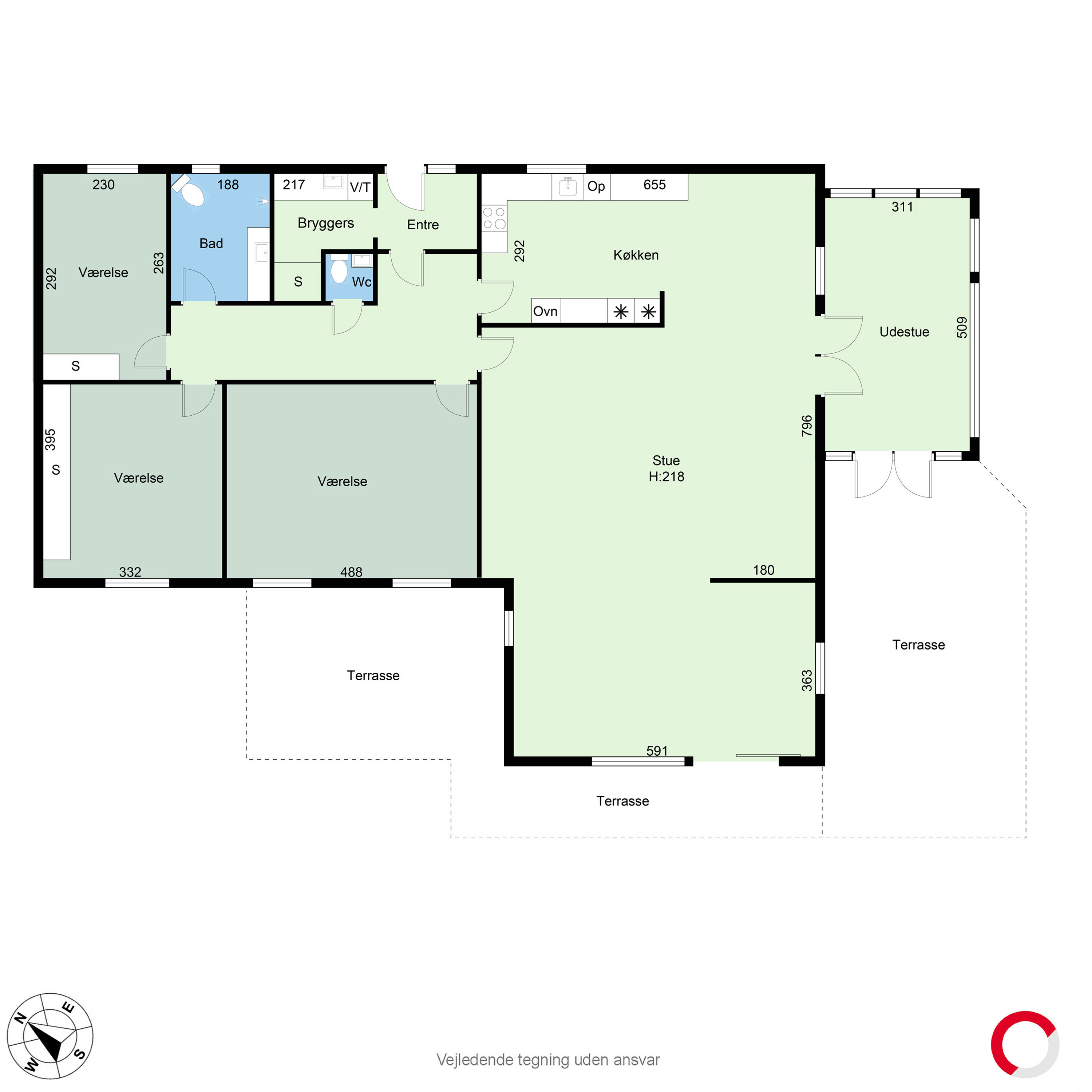 Plantegninger billede af Tinbækparken 35, Skovby, 8464 Galten