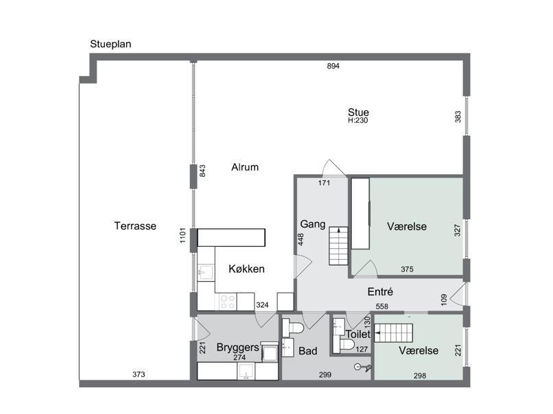 Plantegninger billede af Åsumvej 689, 5240 Odense NØ
