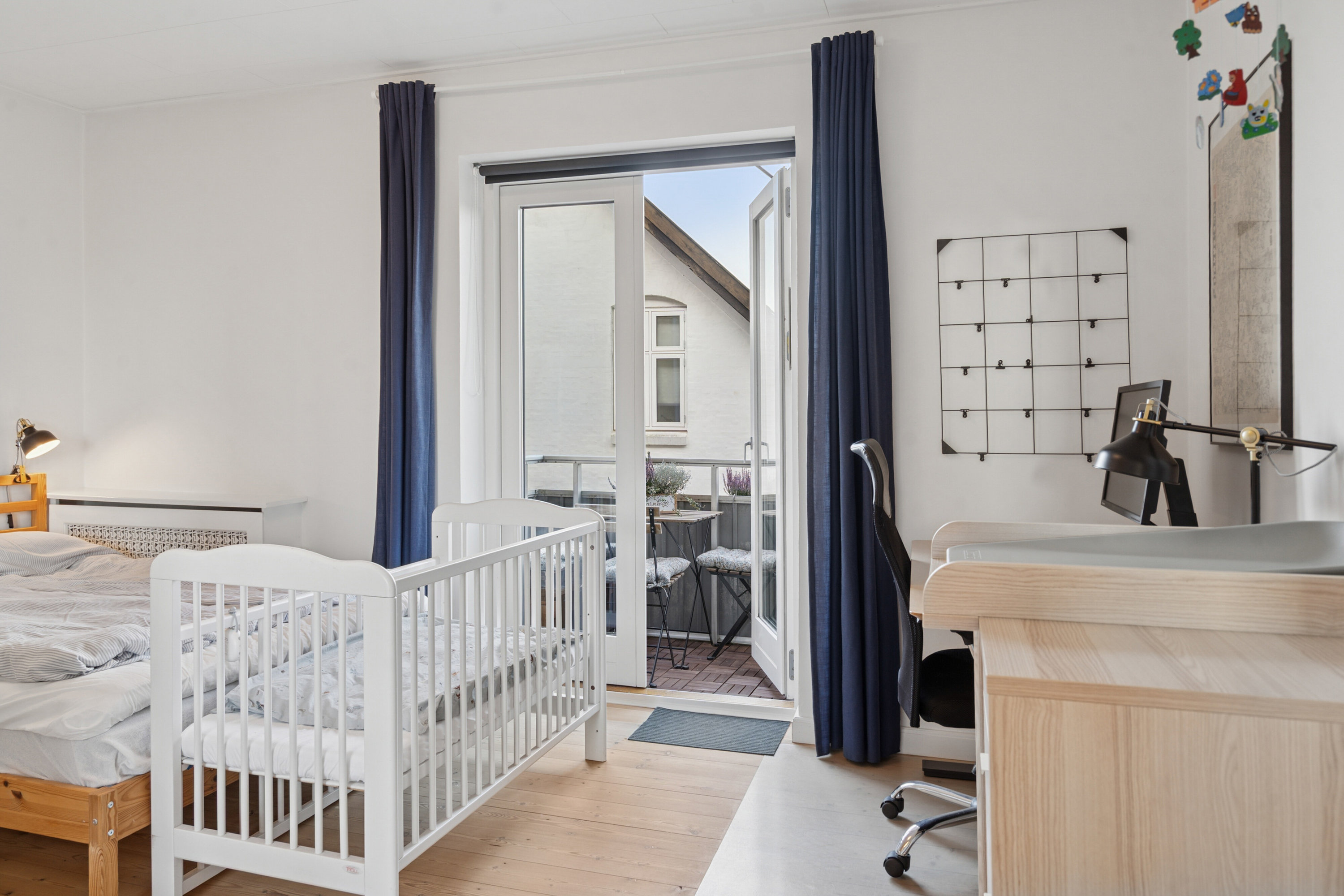 Fremhævet soveværelse billede i fuldskærmstilstand. Billede af Teisensvej 2B, 1. tv., 5000 Odense C