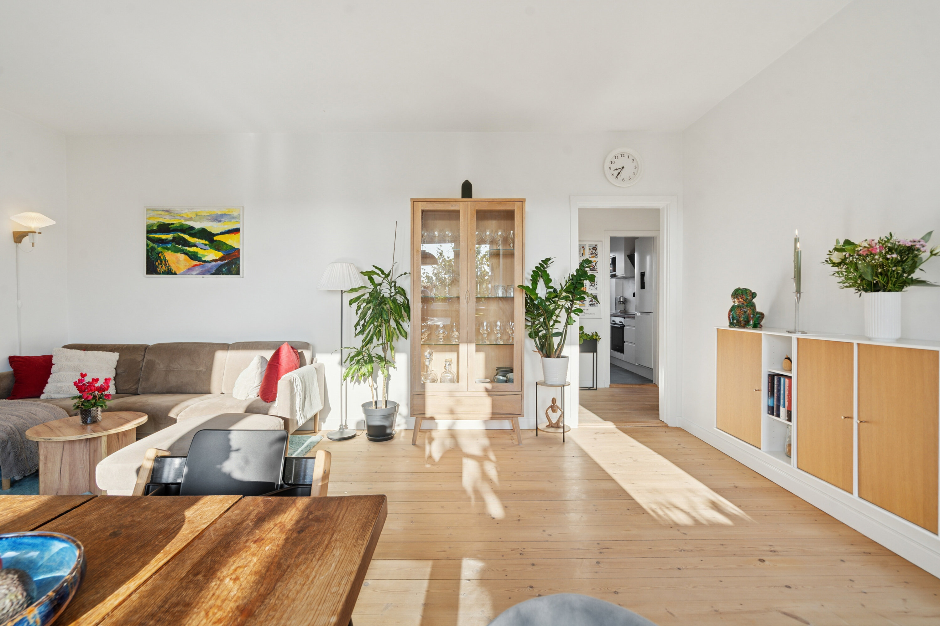 Fremhævet stue billede i fuldskærmstilstand. Billede af Teisensvej 2B, 1. tv., 5000 Odense C