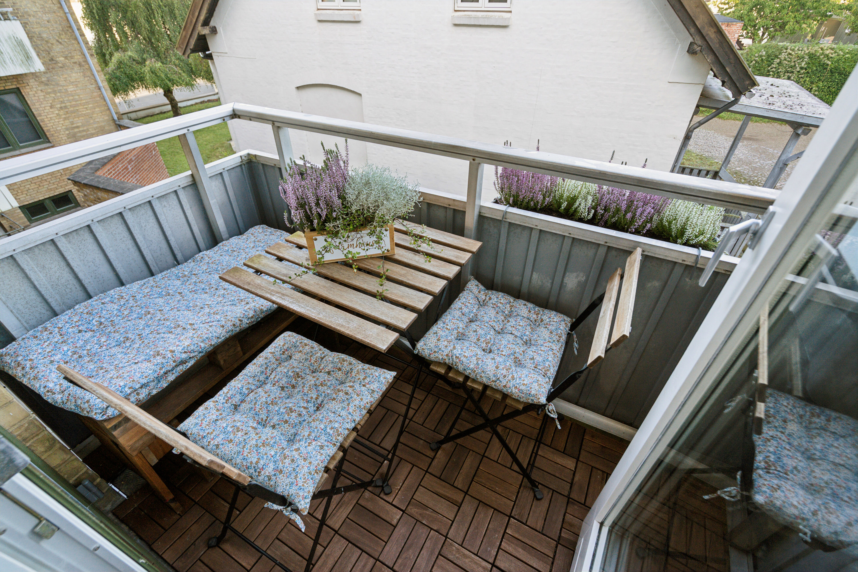 Fremhævet altan billede i fuldskærmstilstand. Billede af Teisensvej 2B, 1. tv., 5000 Odense C