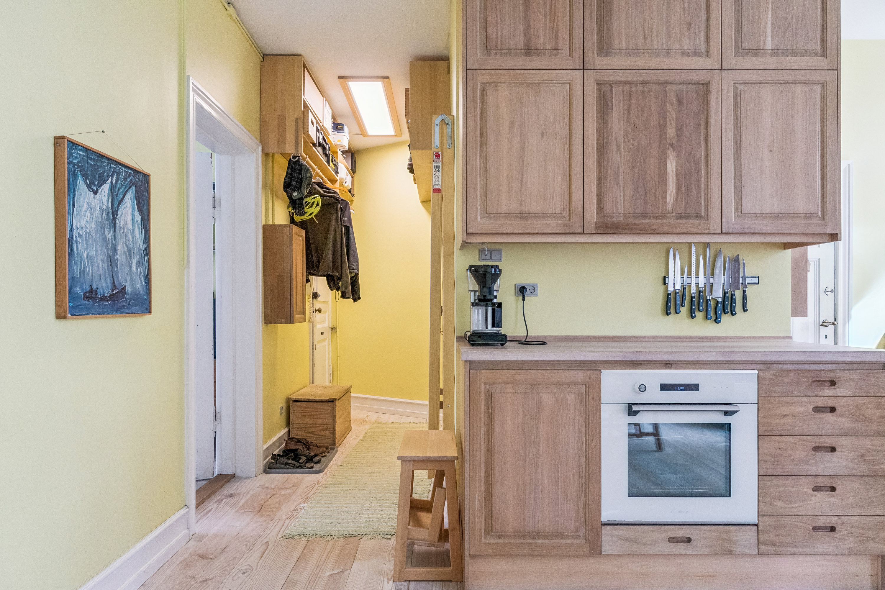 Fremhævet køkken billede i fuldskærmstilstand. Billede af Kong Oscars Gade 6, st.. th., 2100 København Ø