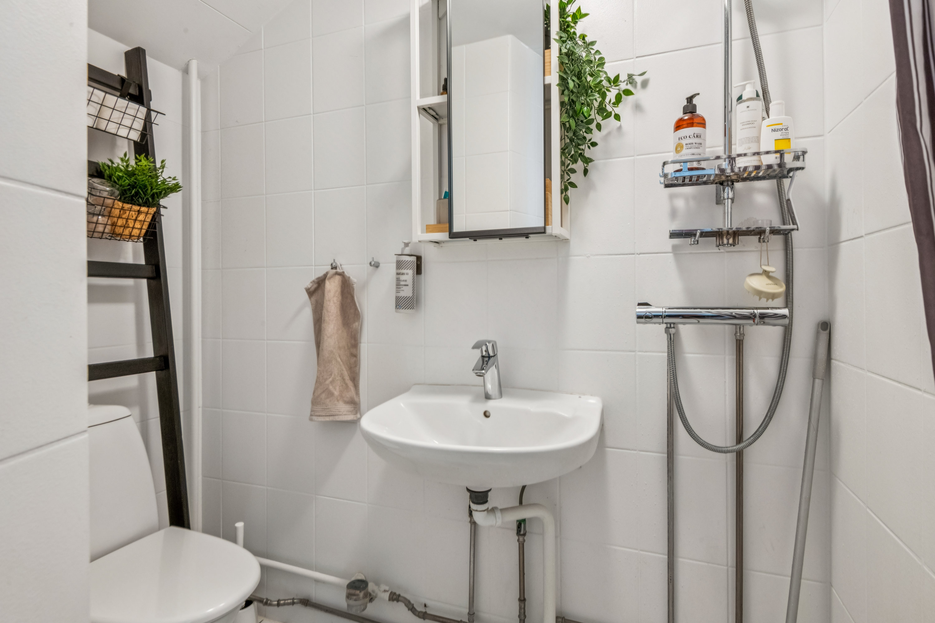 Fremhævet badeværelse billede i fuldskærmstilstand. Billede af Sønderbro 10, 2. th., 9000 Aalborg