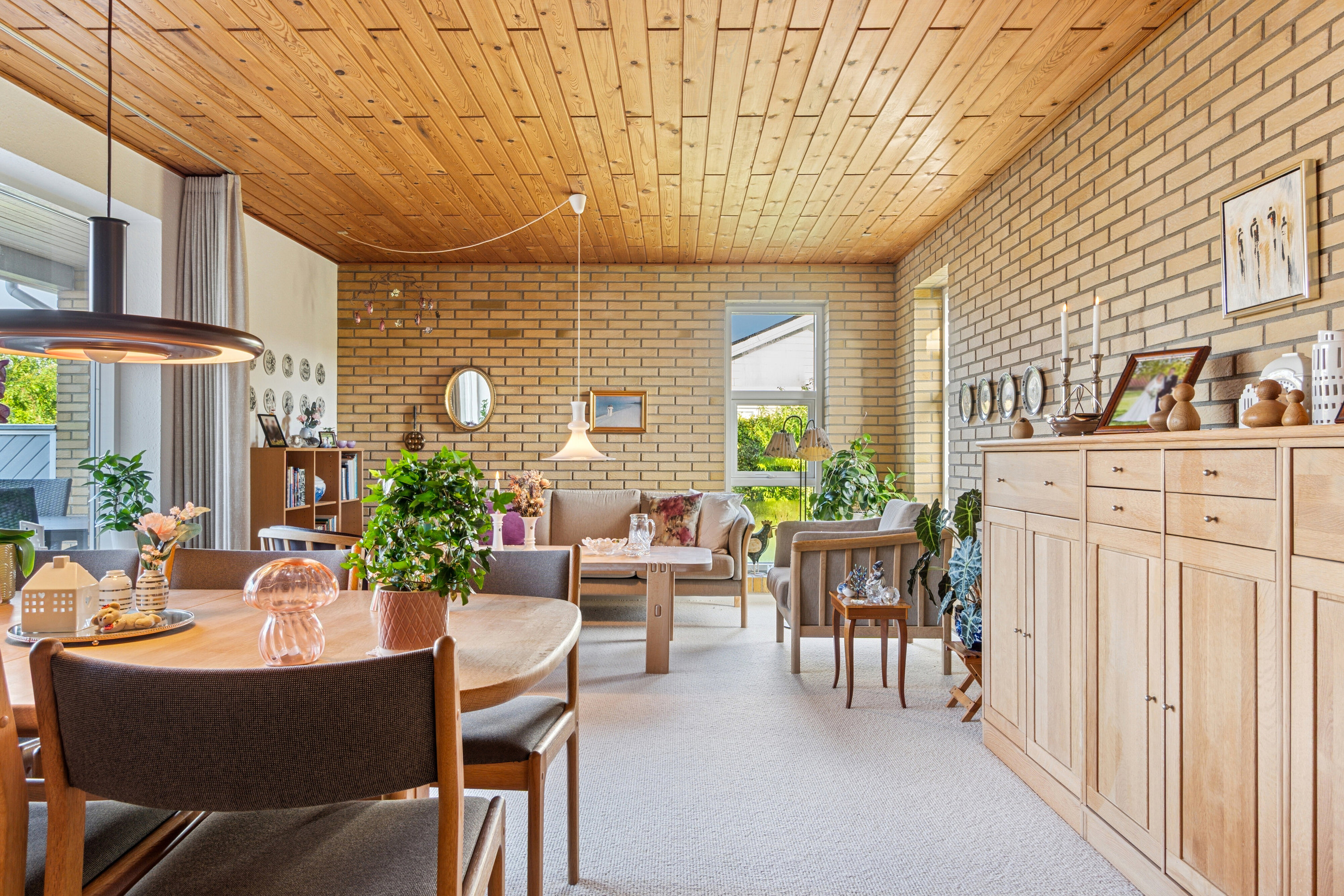 Fremhævet spisestue billede i fuldskærmstilstand. Billede af Markvænget 6C, Tingstrup, 7700 Thisted