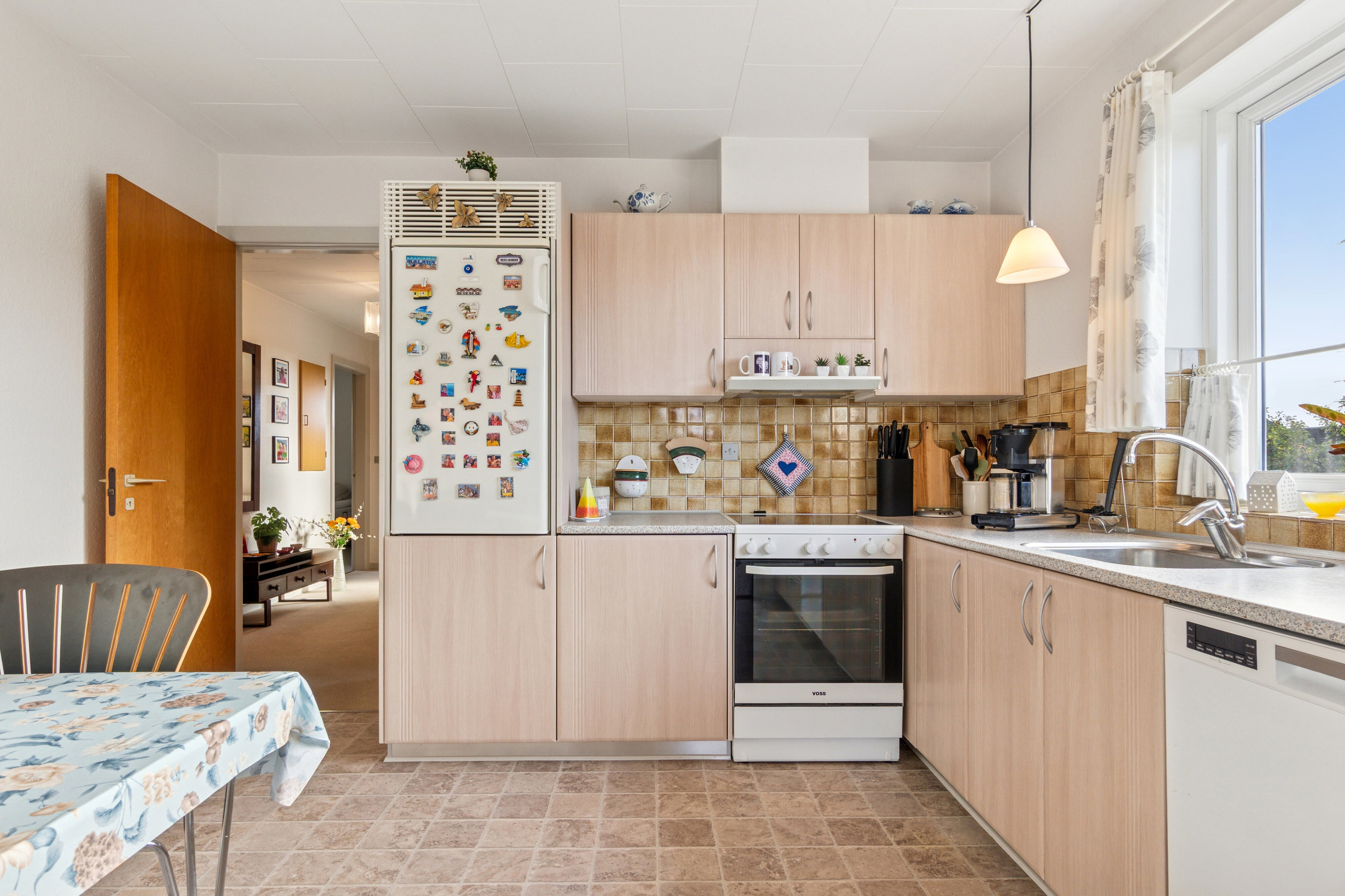 Fremhævet køkken billede i fuldskærmstilstand. Billede af Markvænget 6C, Tingstrup, 7700 Thisted