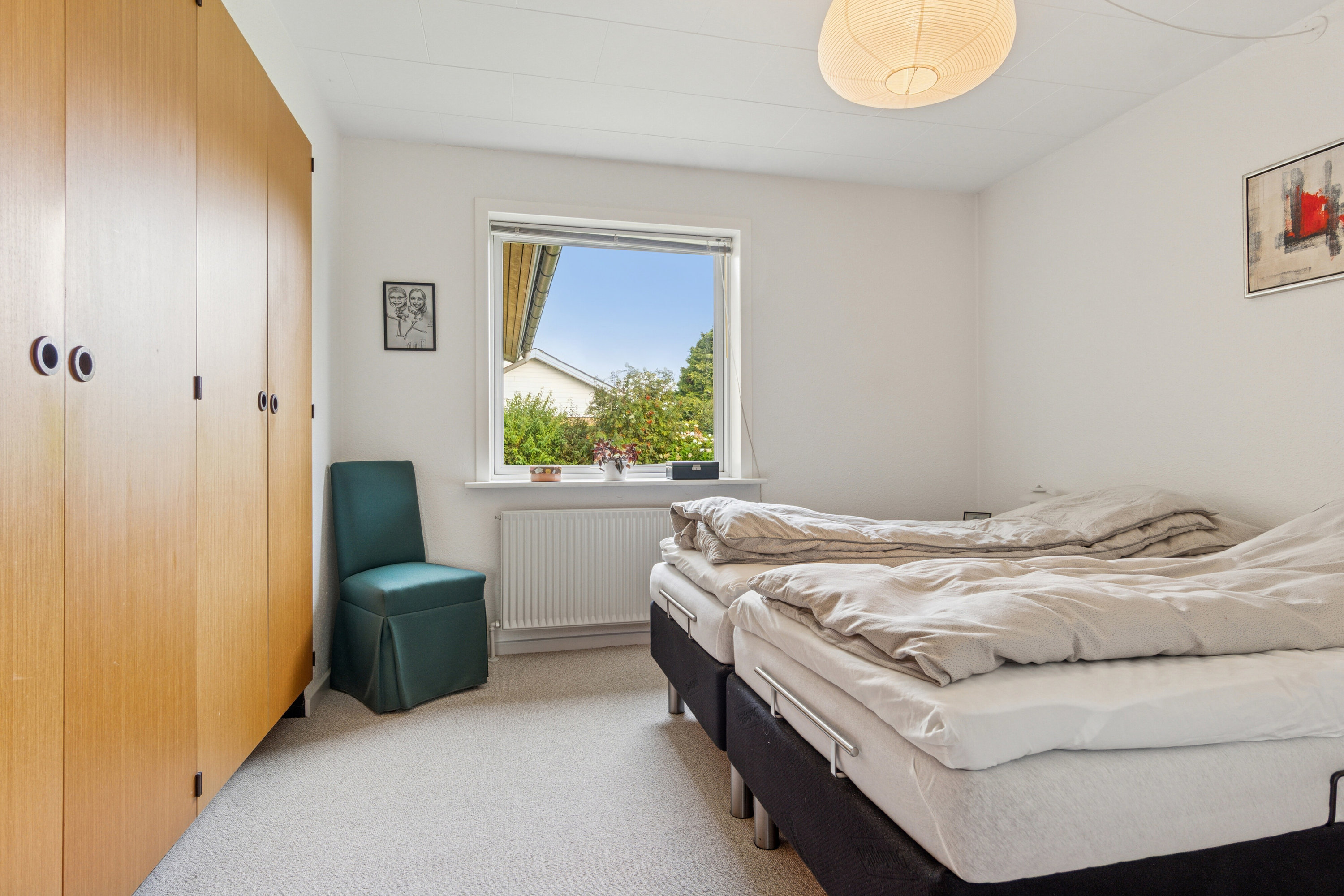 Fremhævet soveværelse billede i fuldskærmstilstand. Billede af Markvænget 6C, Tingstrup, 7700 Thisted