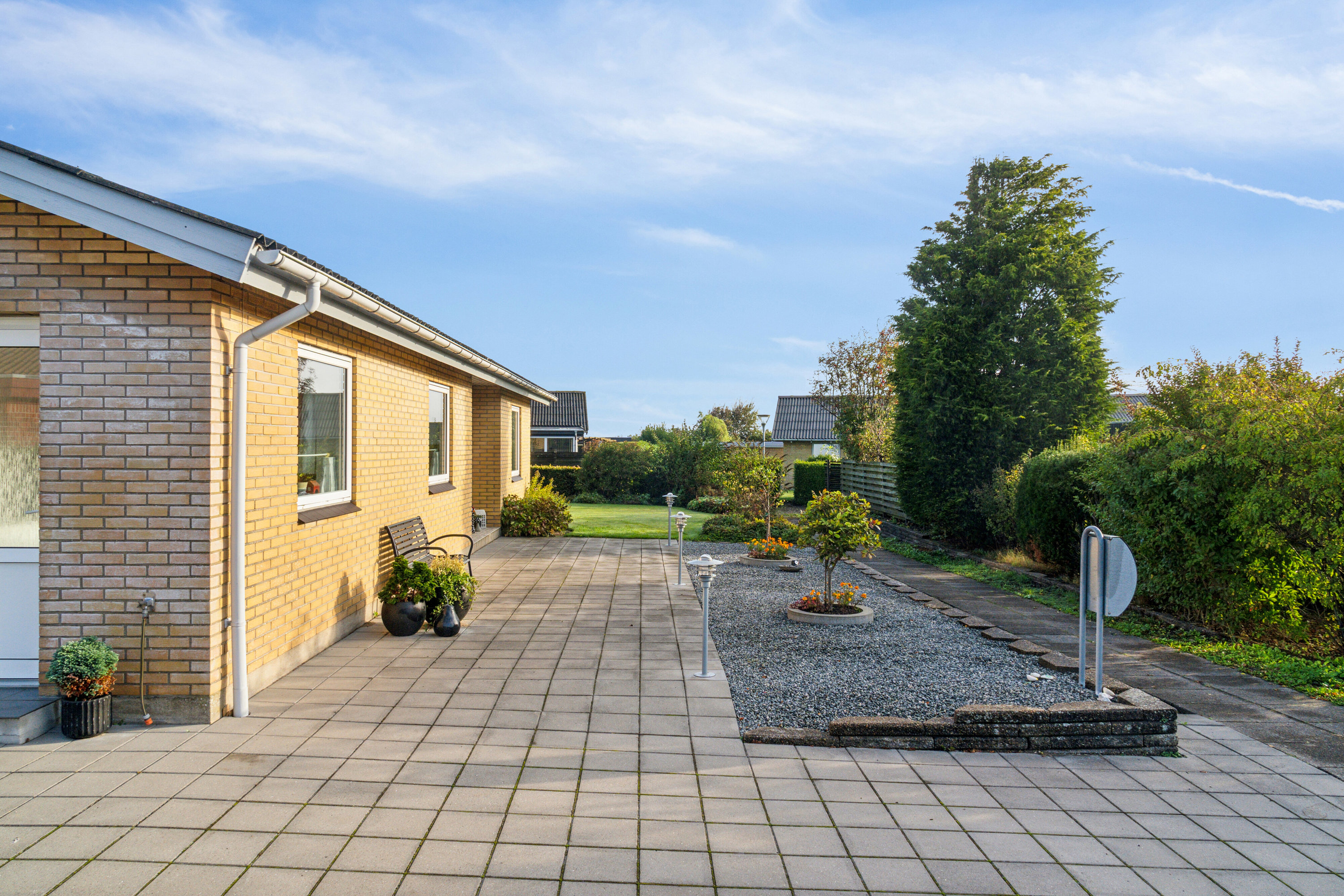 Fremhævet set fra vejen billede i fuldskærmstilstand. Billede af Markvænget 6C, Tingstrup, 7700 Thisted