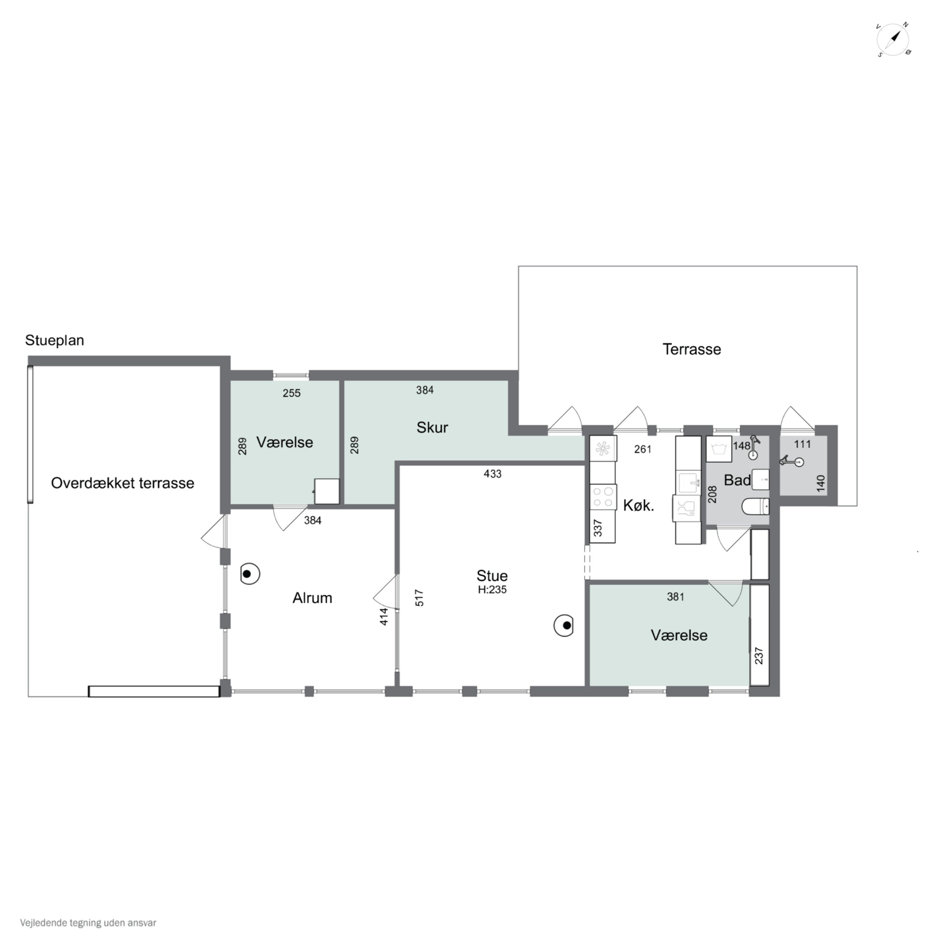 Plantegninger billede af Blomstervangen 10, 4500 Nykøbing Sj