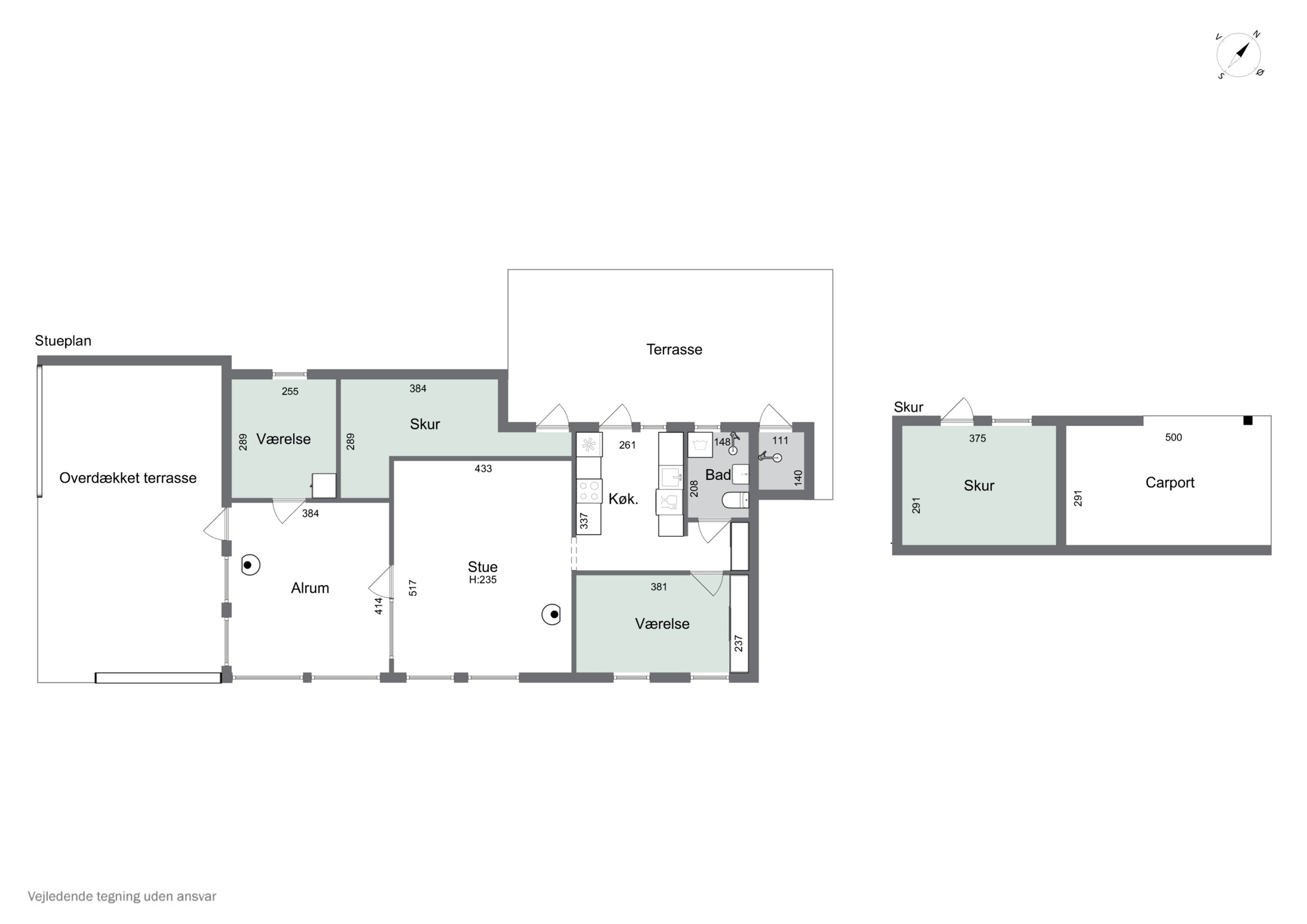 Plantegninger billede af Blomstervangen 10, 4500 Nykøbing Sj