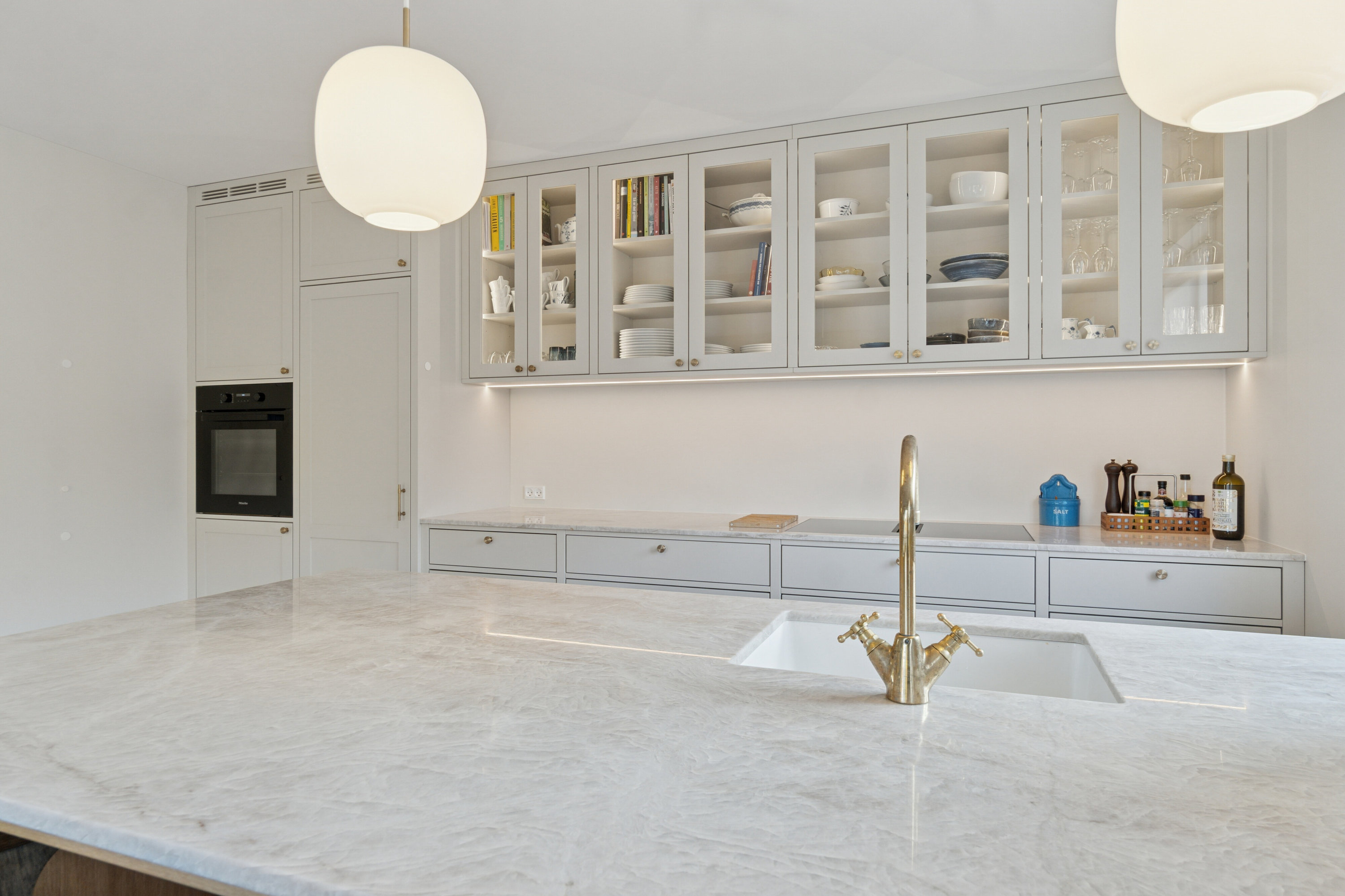 Fremhævet køkken billede i fuldskærmstilstand. Billede af Bakkedraget 2, Skåde, 8270 Højbjerg