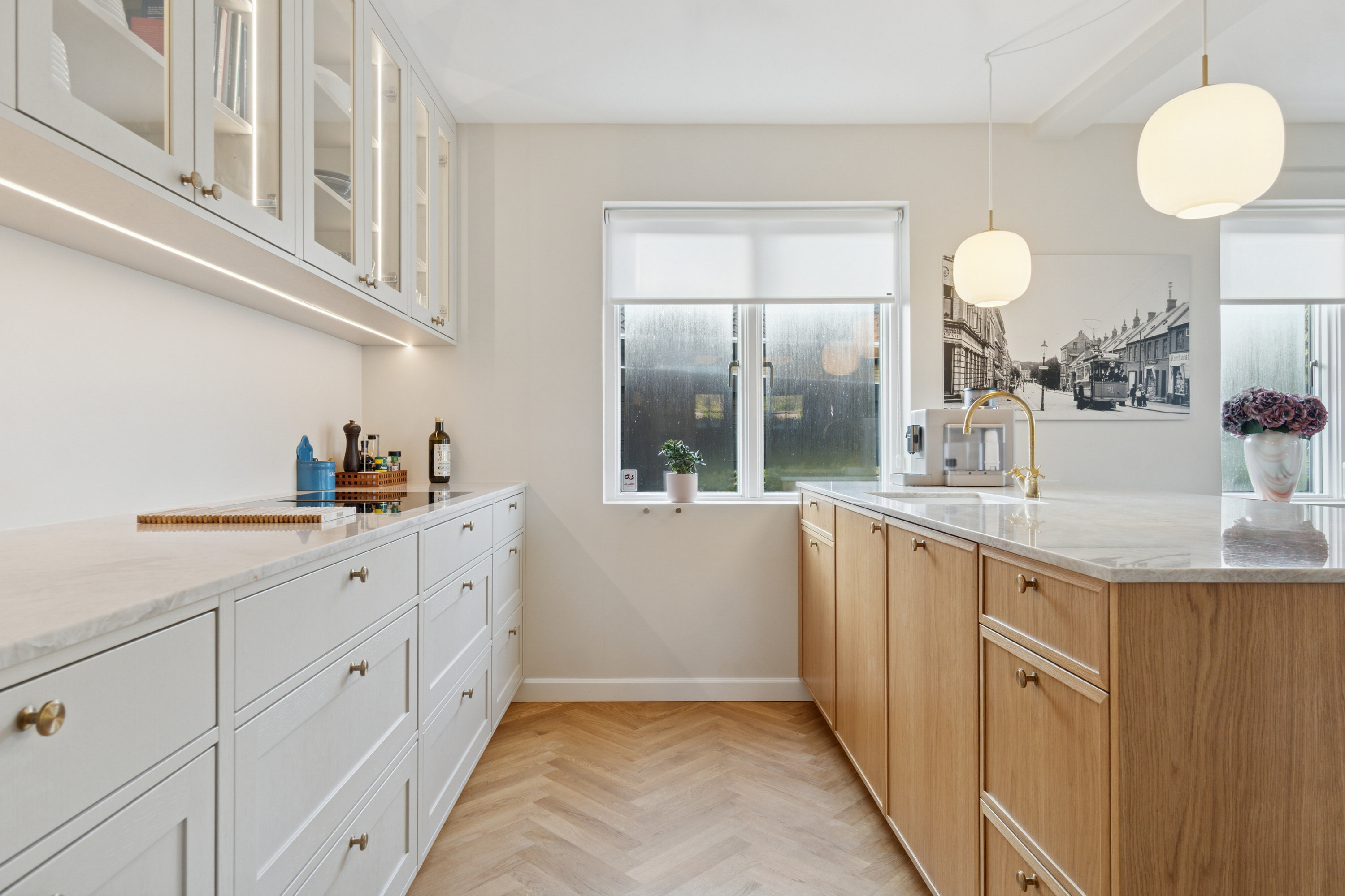 Fremhævet køkken billede i fuldskærmstilstand. Billede af Bakkedraget 2, Skåde, 8270 Højbjerg