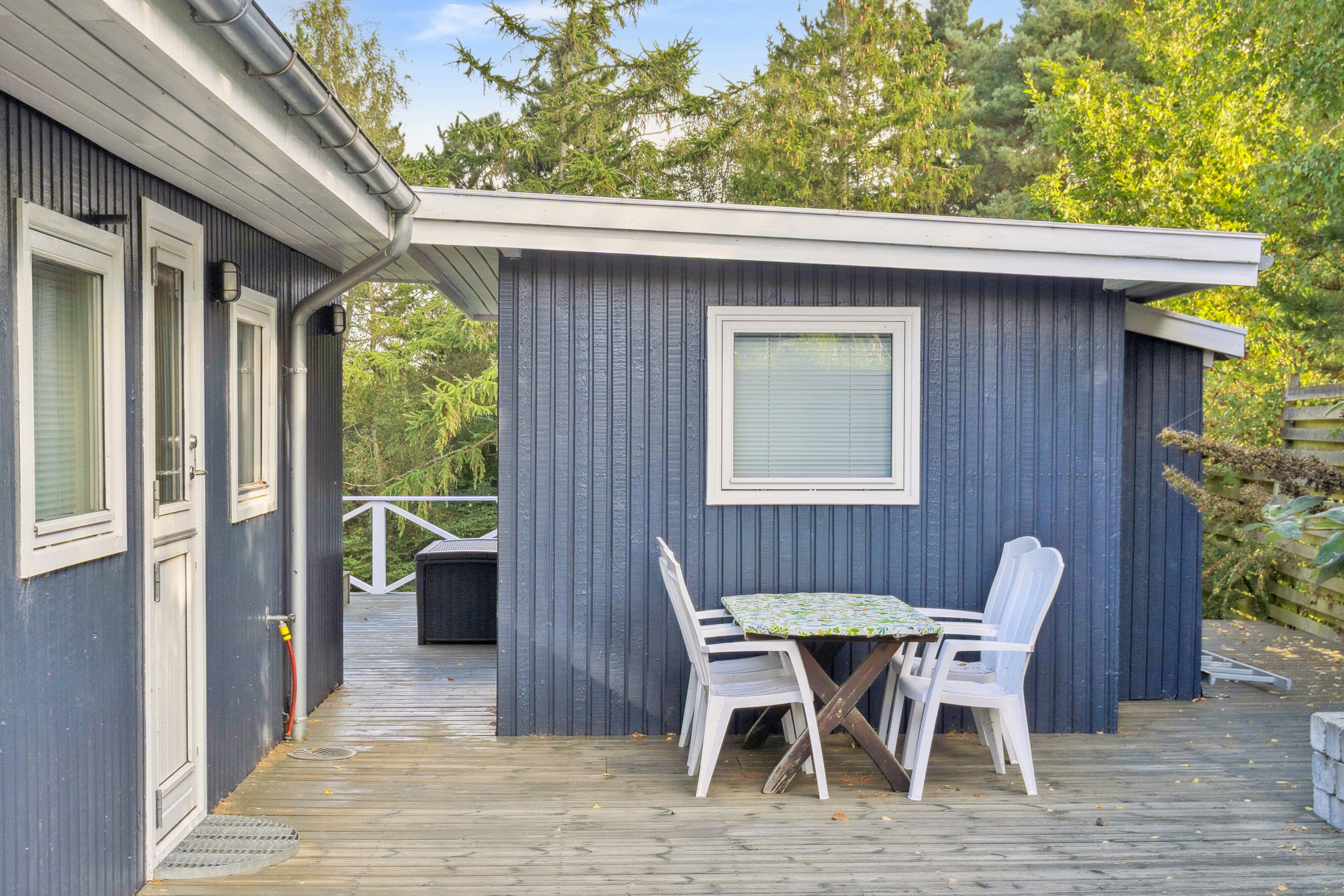 Fremhævet terrasse billede i fuldskærmstilstand. Billede af Vibeengen 1, 4550 Asnæs