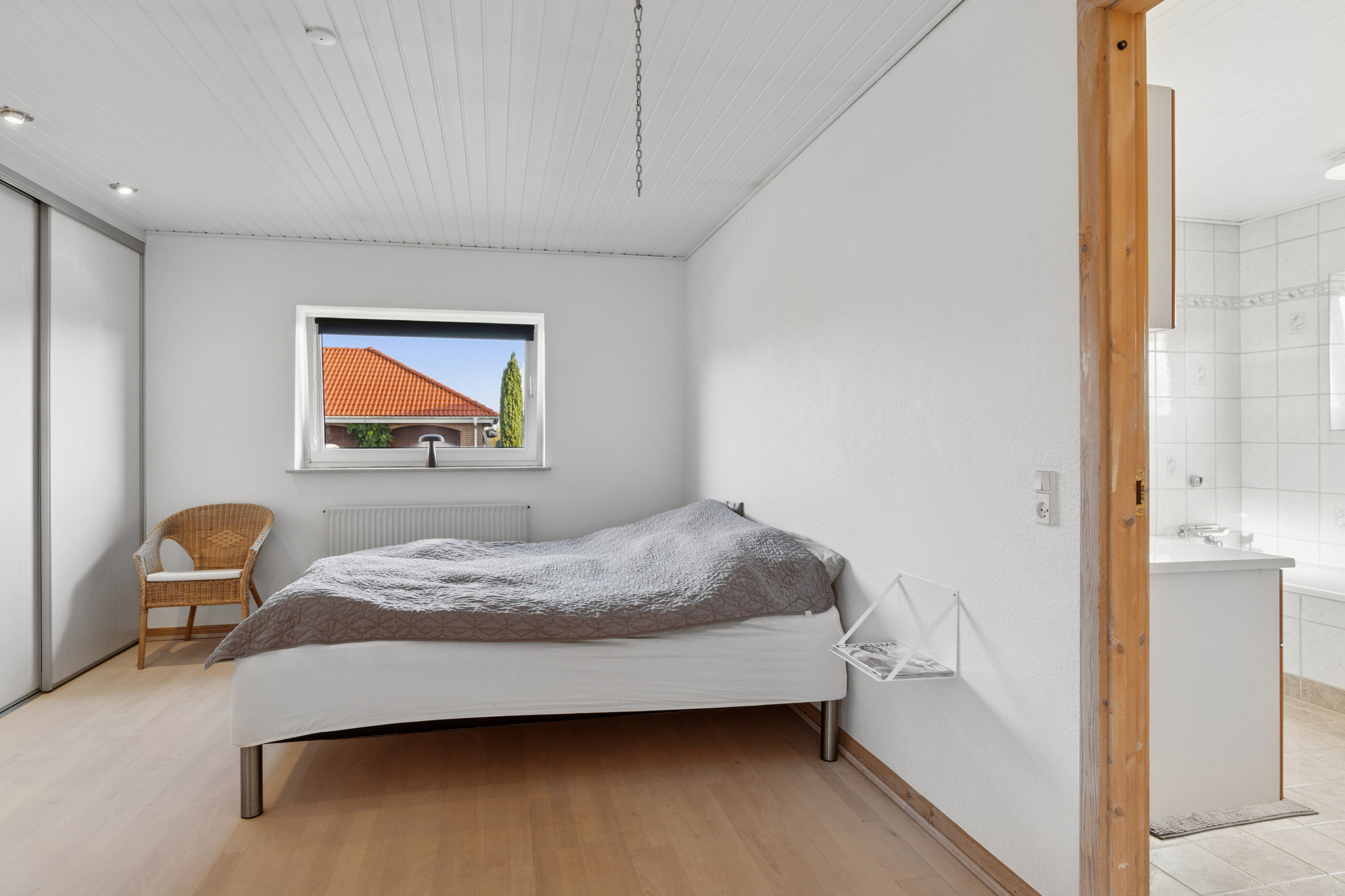 Fremhævet soveværelse billede i fuldskærmstilstand. Billede af Peter Bonnens Vej 71, 7430 Ikast