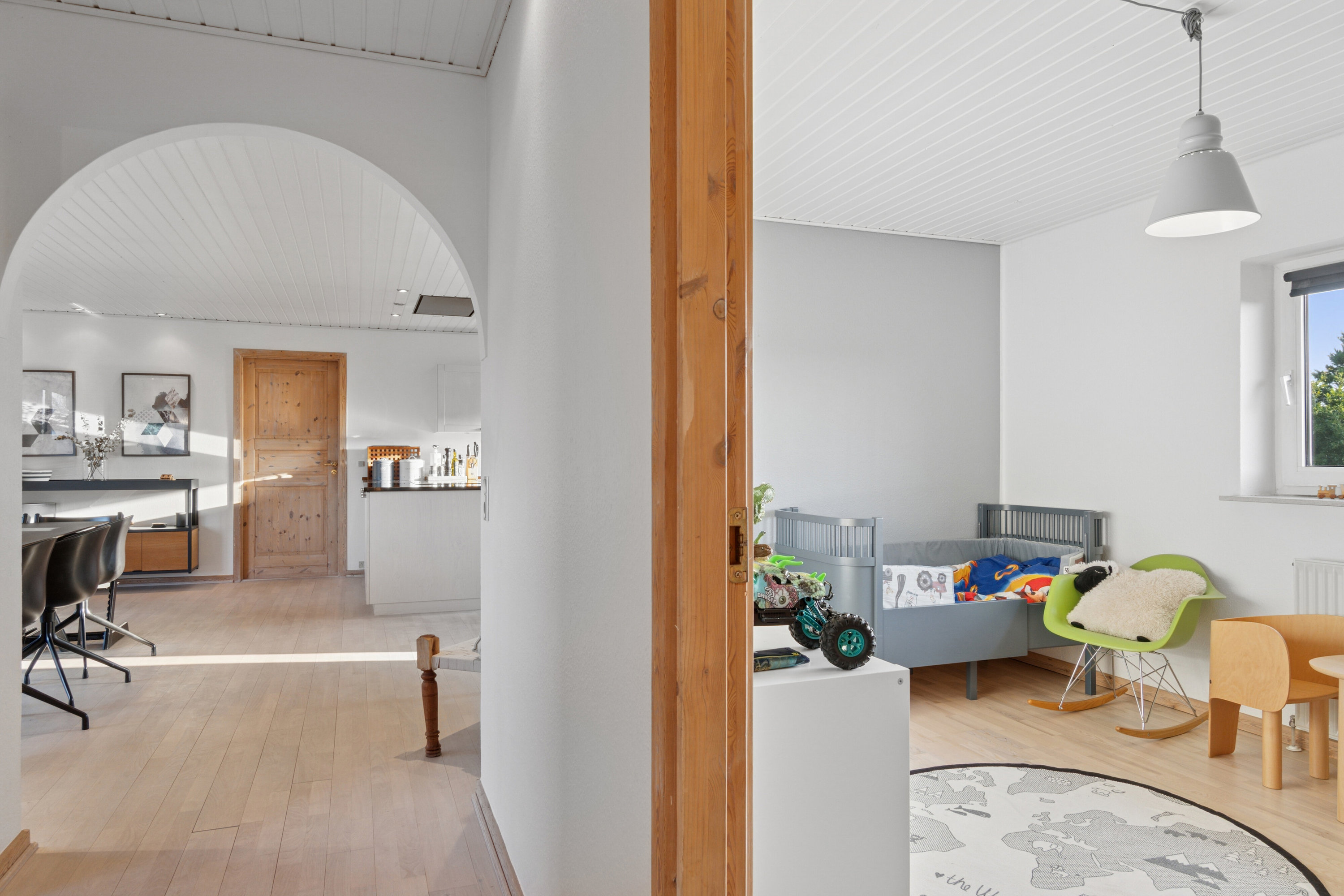 Fremhævet indendørs billede i fuldskærmstilstand. Billede af Peter Bonnens Vej 71, 7430 Ikast