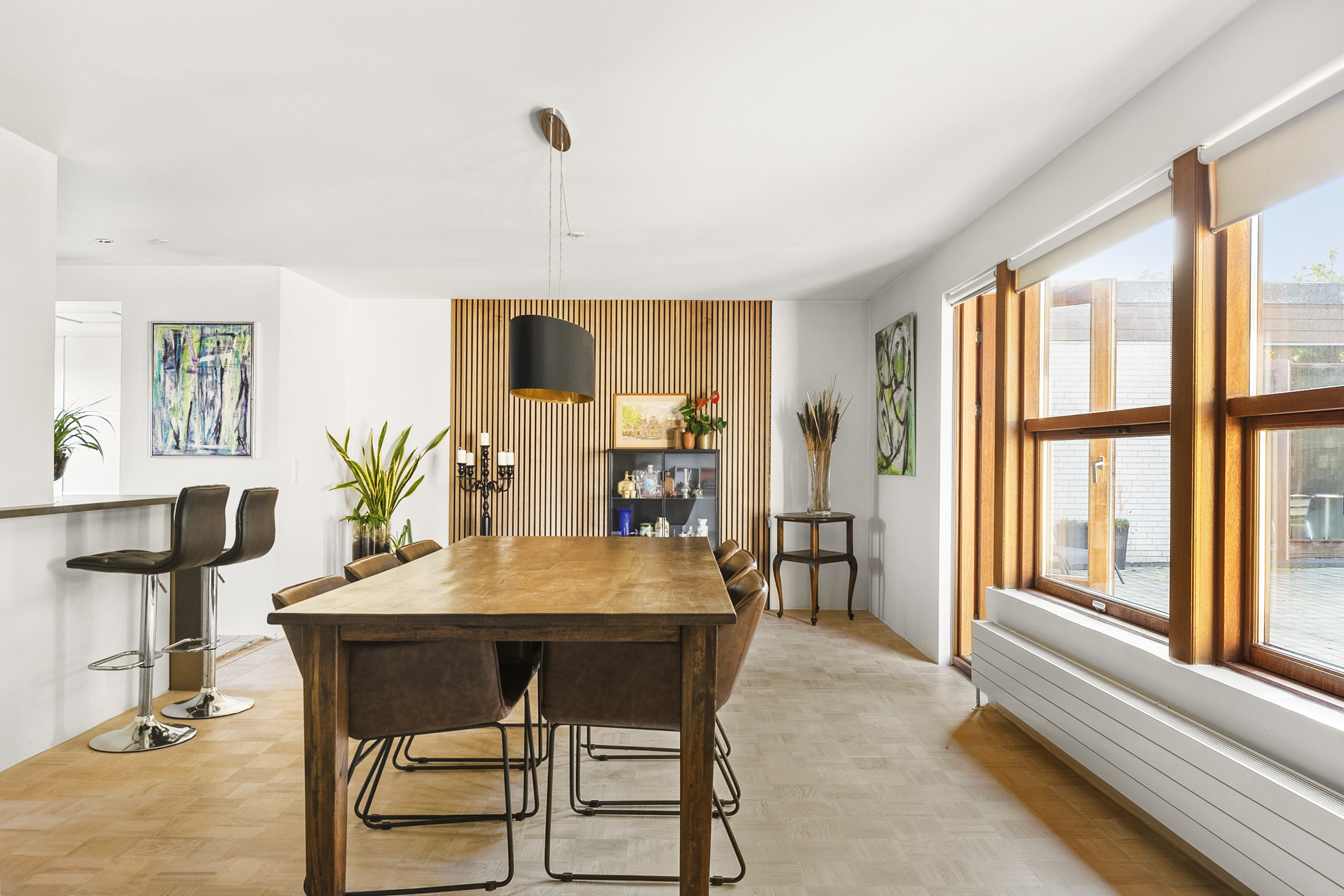 Fremhævet spisestue billede i fuldskærmstilstand. Billede af Liljevænget 9, 8362 Hørning