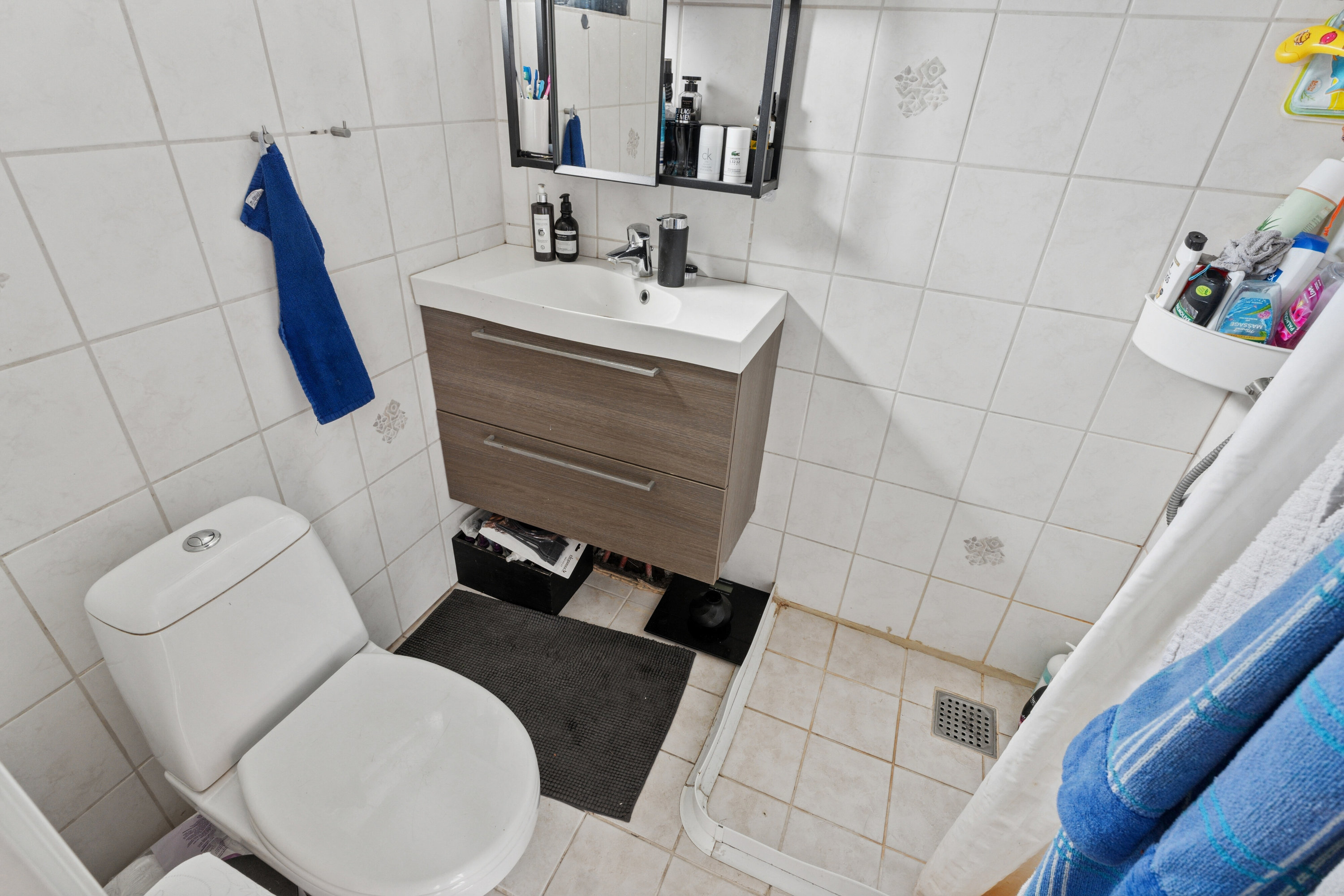 Fremhævet badeværelse billede i fuldskærmstilstand. Billede af Gimlingevej 15, Flakkebjerg, 4200 Slagelse