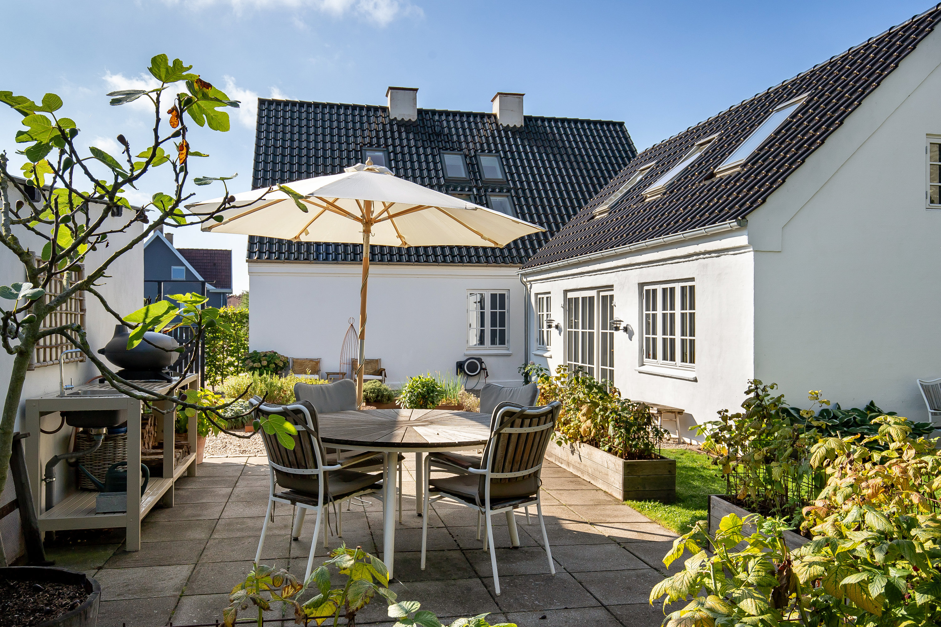 Fremhævet terrasse billede i fuldskærmstilstand. Billede af Nr. Bjertvej 71, Nr. Bjert, 6000 Kolding