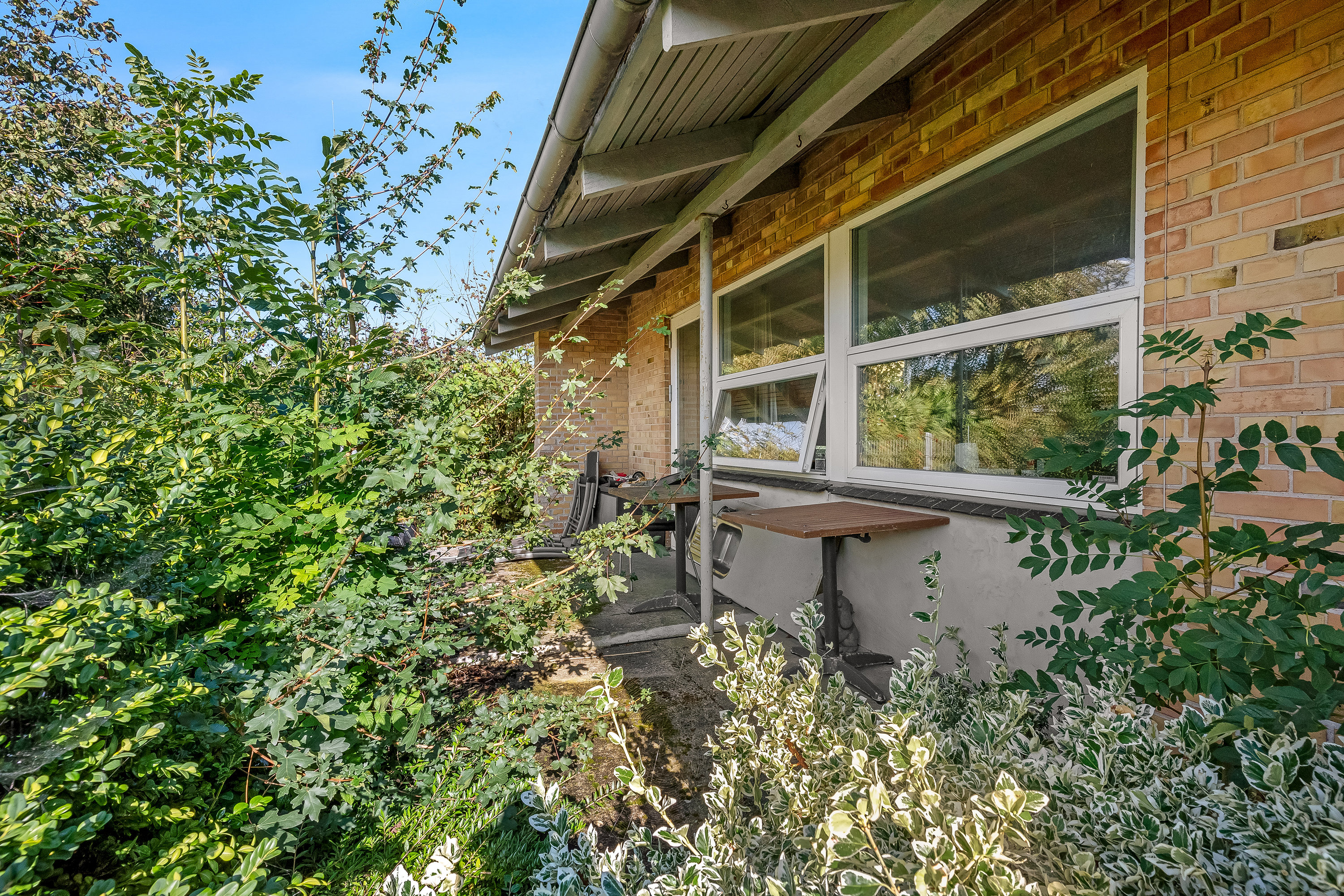 Fremhævet terrasse billede i fuldskærmstilstand. Billede af Rydevej 8, Ryde, 7830 Vinderup