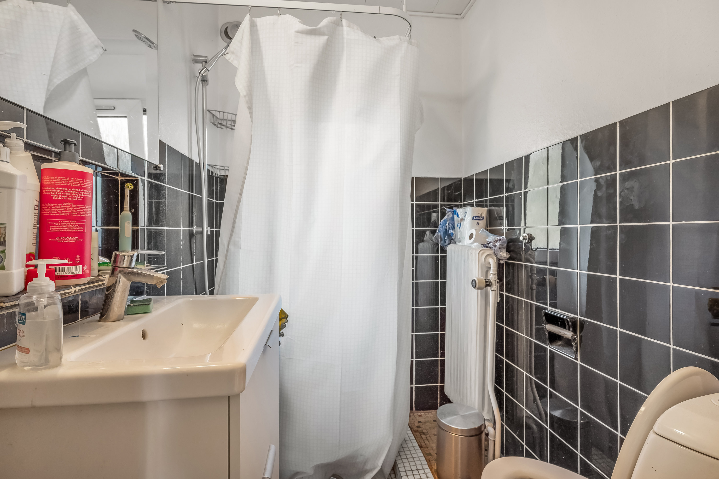 Fremhævet badeværelse billede i fuldskærmstilstand. Billede af Rydevej 8, Ryde, 7830 Vinderup