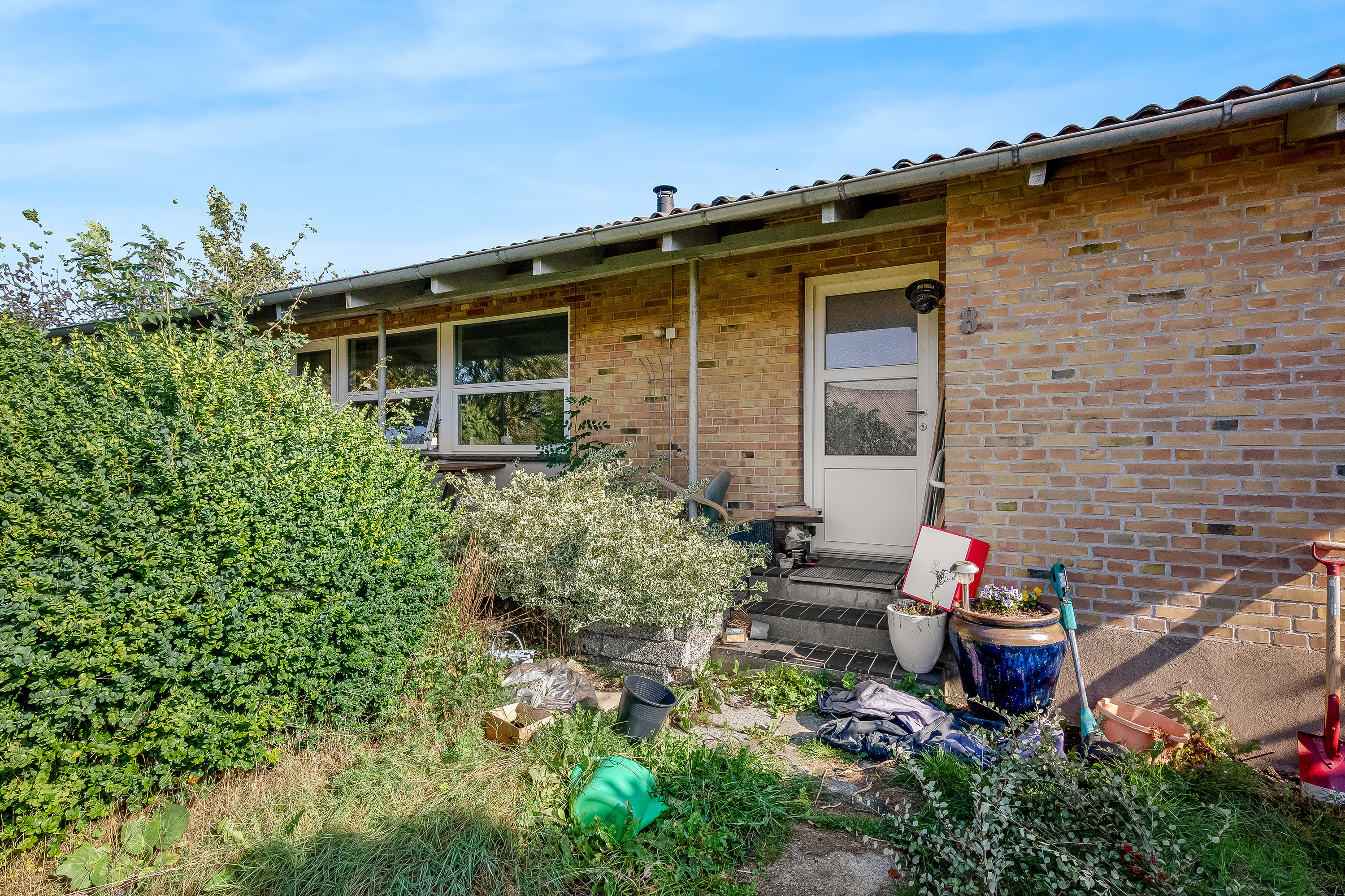 Fremhævet entré billede i fuldskærmstilstand. Billede af Rydevej 8, Ryde, 7830 Vinderup