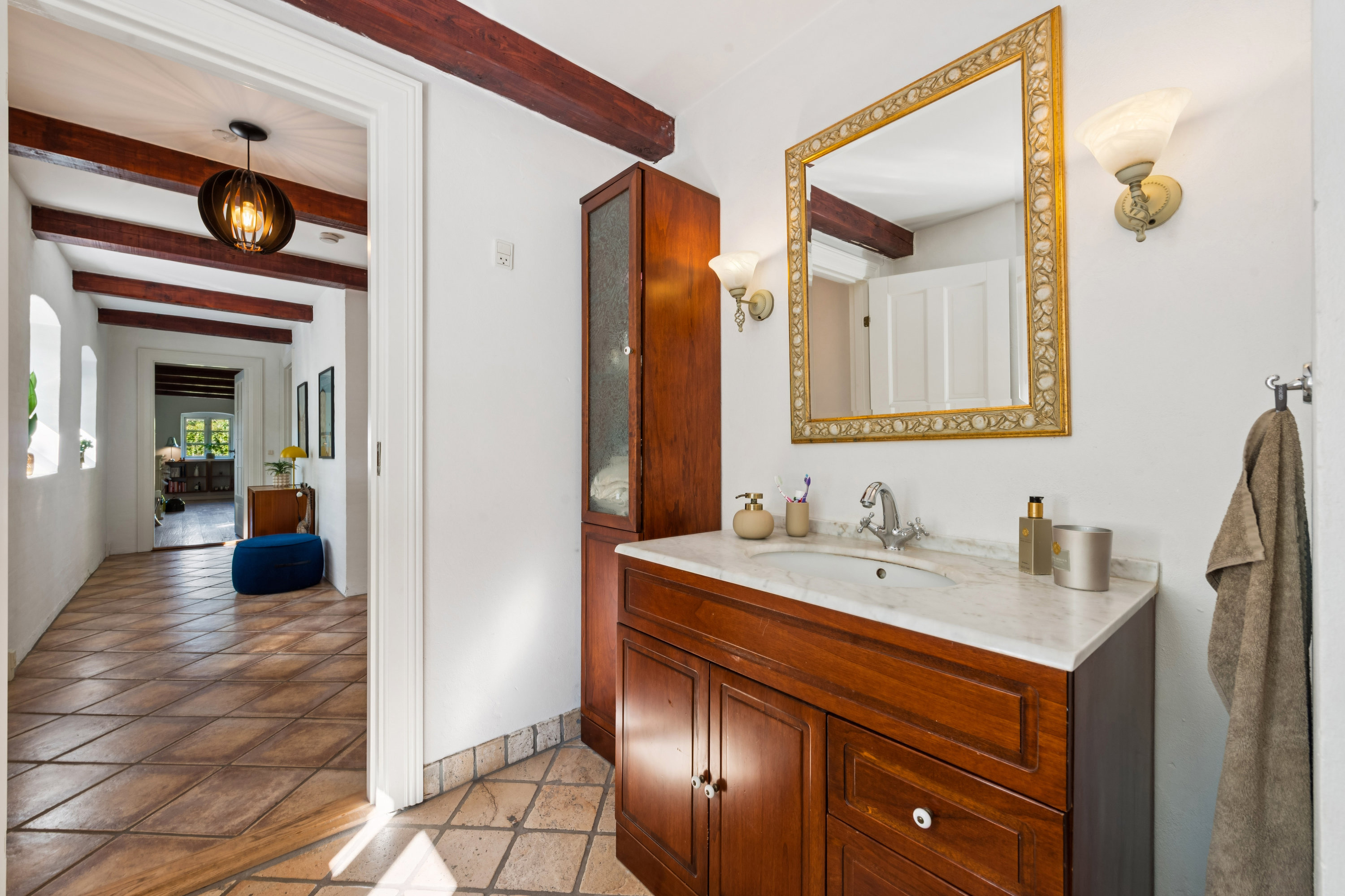 Fremhævet badeværelse billede i fuldskærmstilstand. Billede af Lillegade 33, 2670 Greve