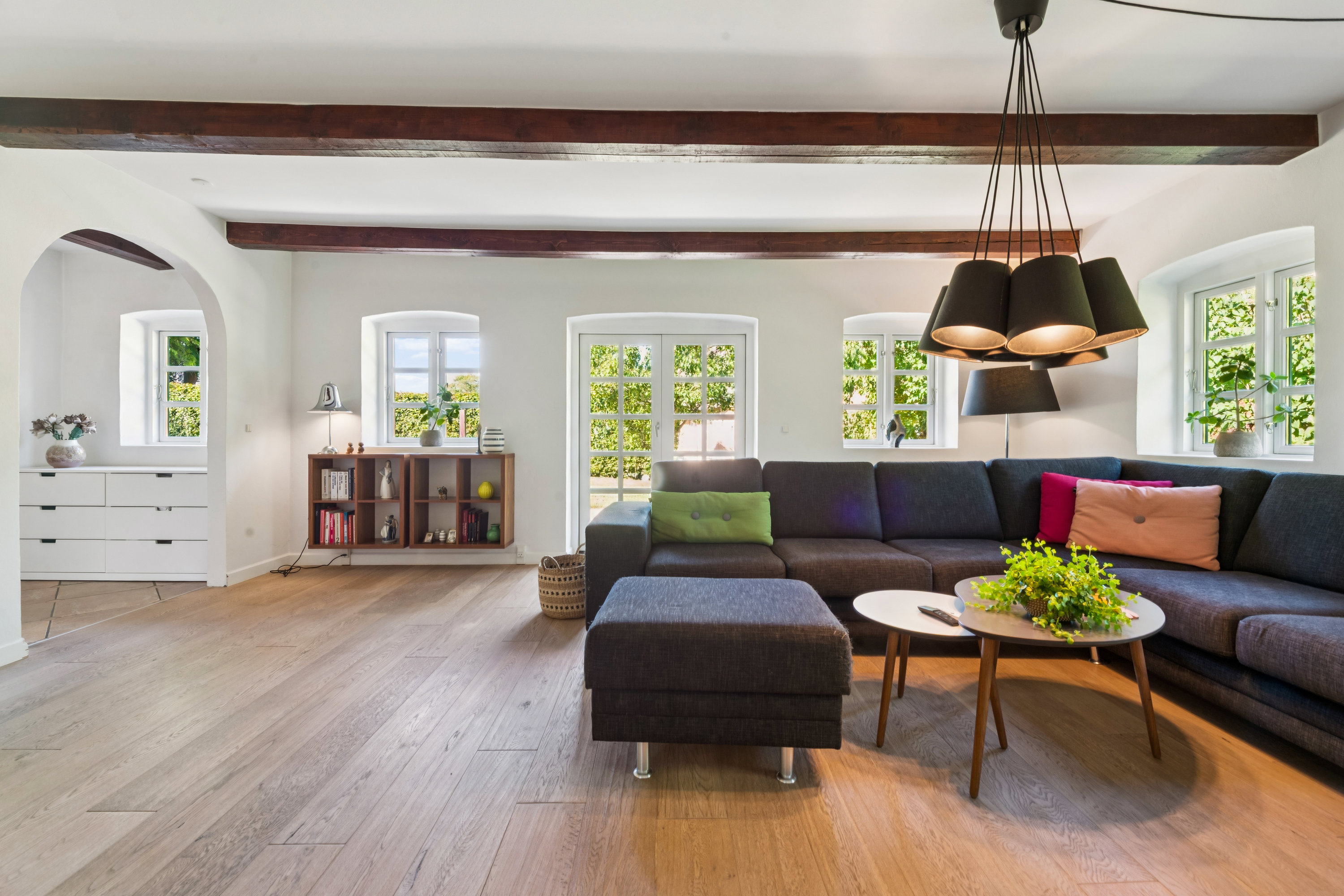 Fremhævet stue billede i fuldskærmstilstand. Billede af Lillegade 33, 2670 Greve