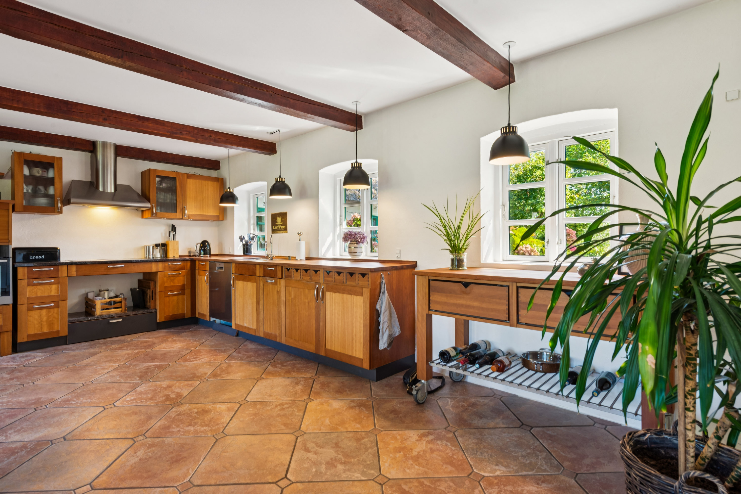 Fremhævet køkken billede i fuldskærmstilstand. Billede af Lillegade 33, 2670 Greve