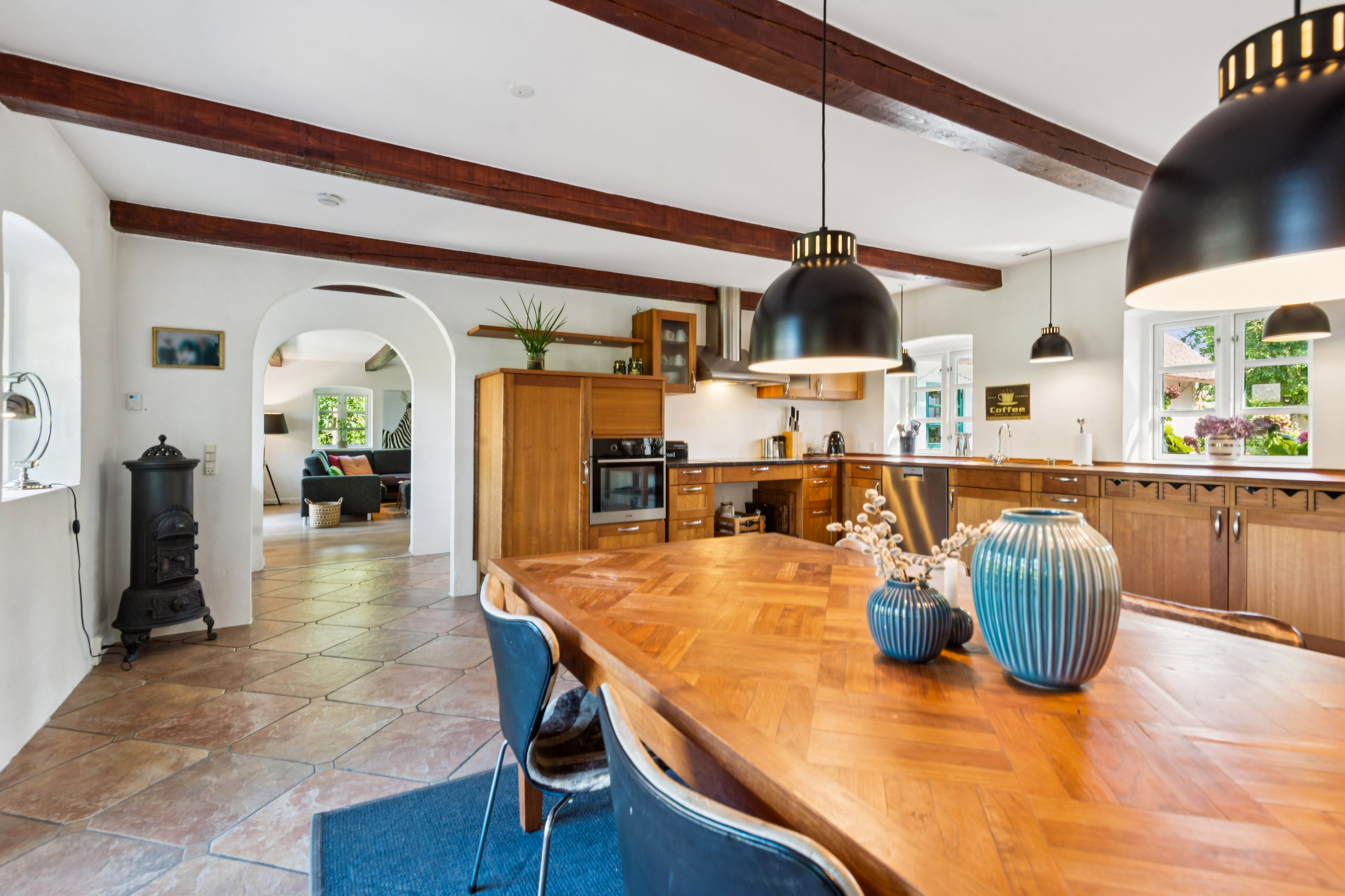 Miniaturebillede 2: køkken/alrum. Billede af Lillegade 33, 2670 Greve