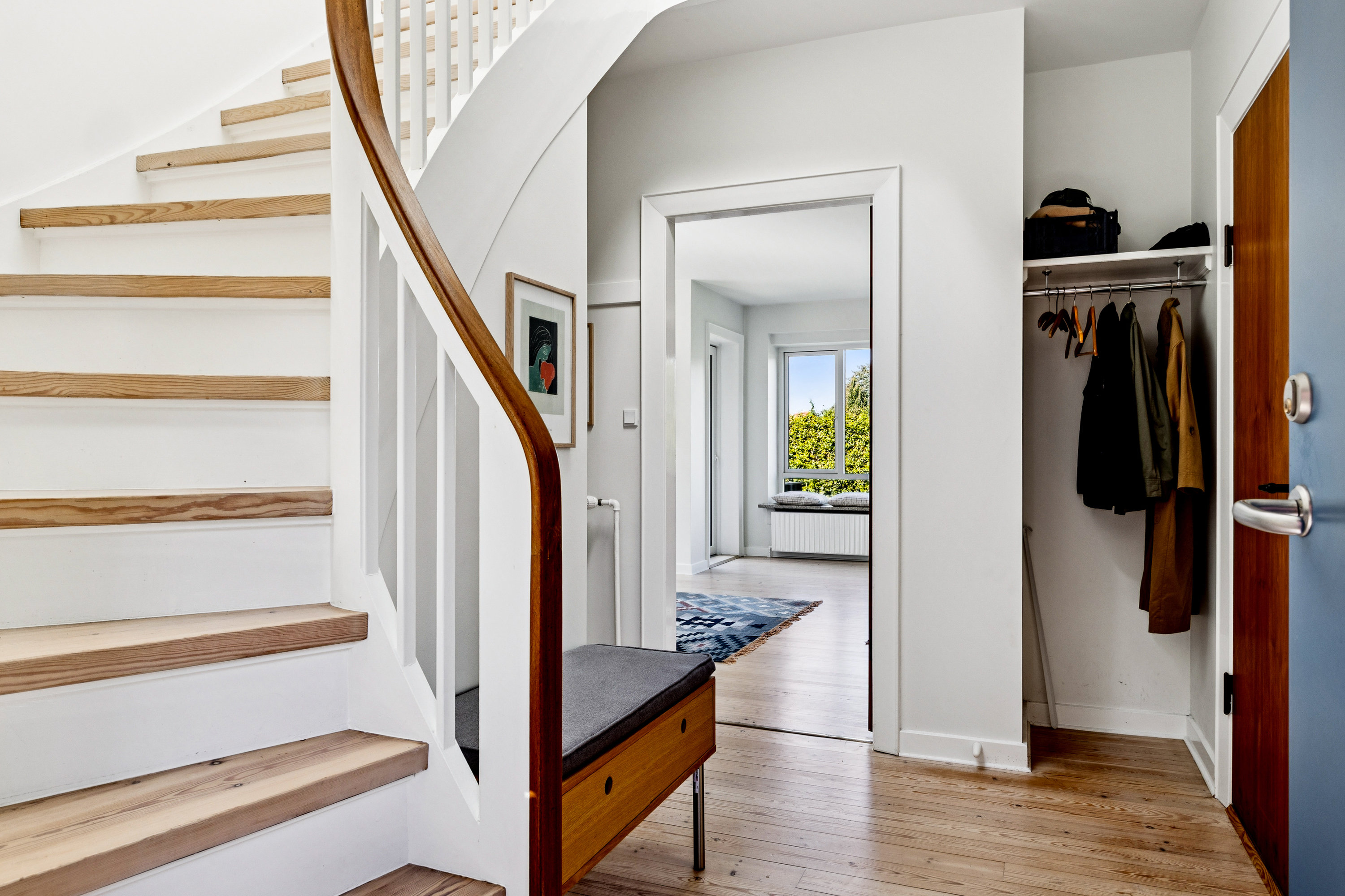 Fremhævet gang billede i fuldskærmstilstand. Billede af Klosteralleen 18, 4100 Ringsted