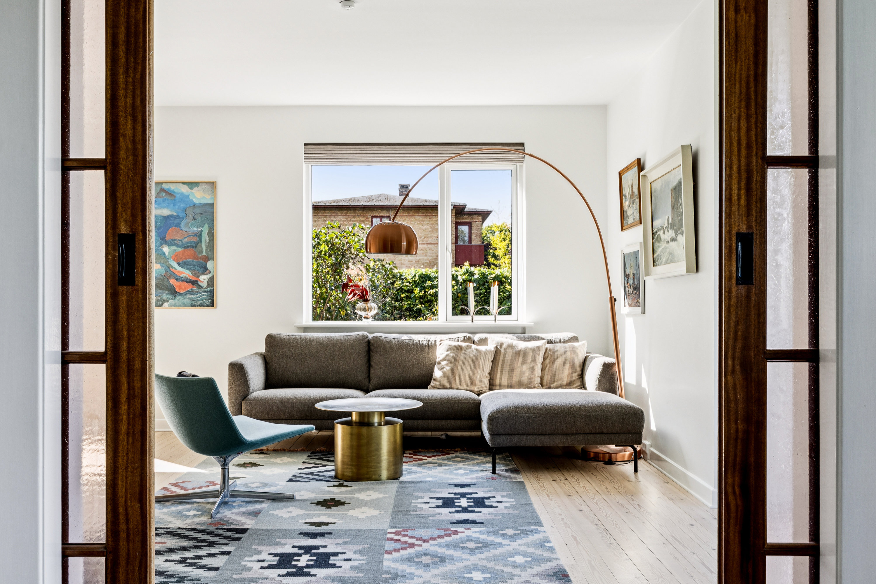 Fremhævet stue billede i fuldskærmstilstand. Billede af Klosteralleen 18, 4100 Ringsted