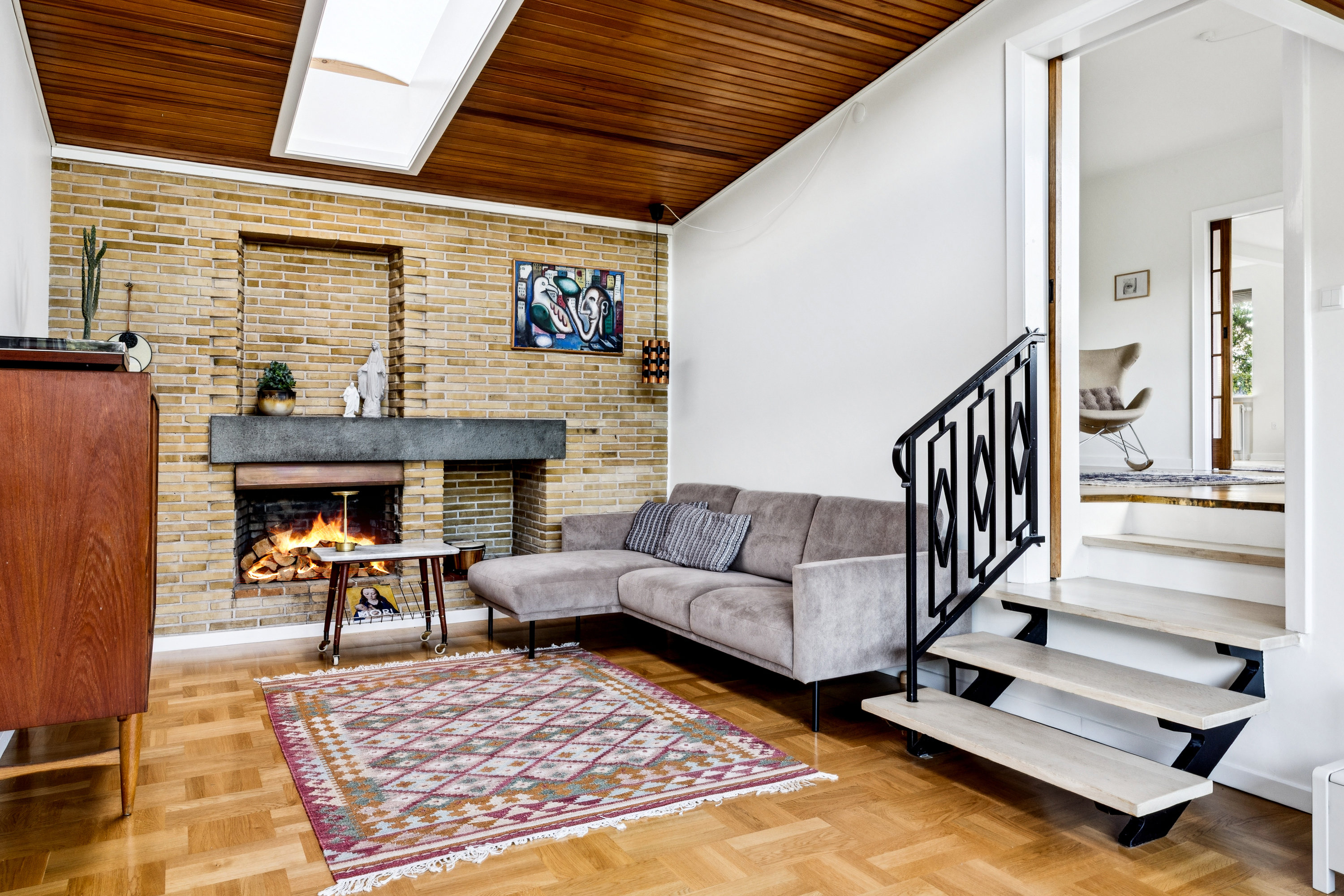 Fremhævet stue billede i fuldskærmstilstand. Billede af Klosteralleen 18, 4100 Ringsted