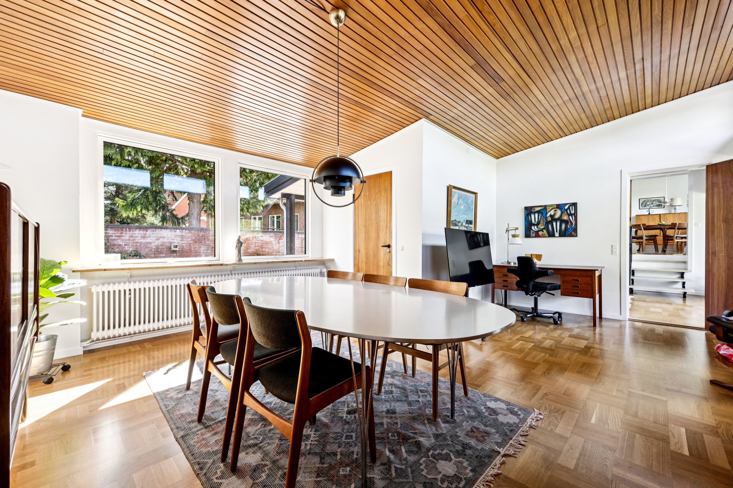 Fremhævet spisestue billede i fuldskærmstilstand. Billede af Klosteralleen 18, 4100 Ringsted