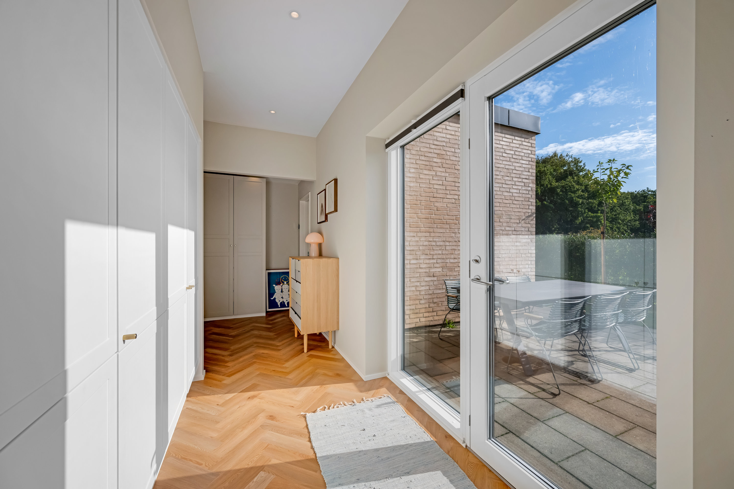 Fremhævet altan billede i fuldskærmstilstand. Billede af Oldager Allé 40, 6900 Skjern