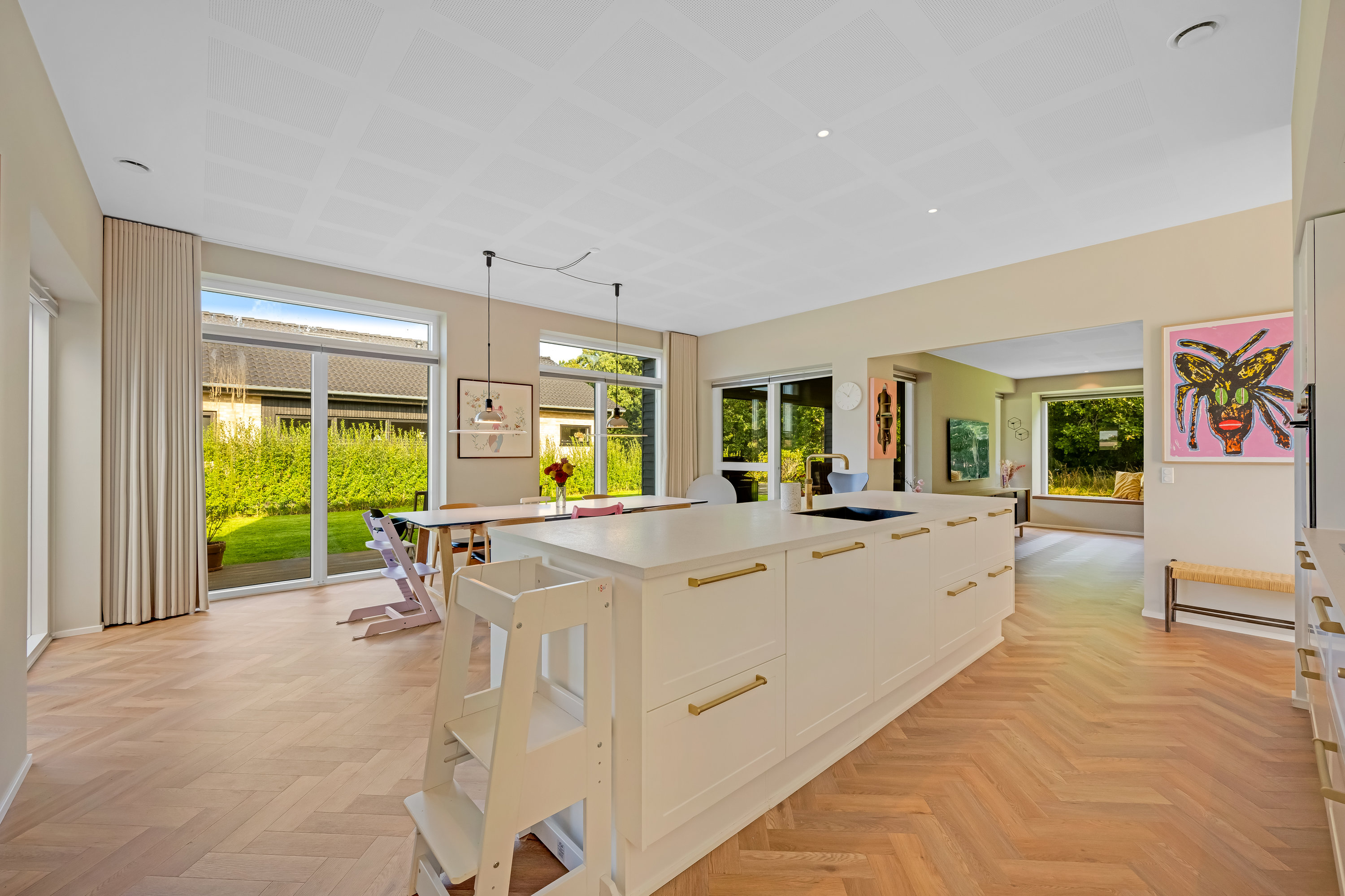 Fremhævet køkken billede i fuldskærmstilstand. Billede af Oldager Allé 40, 6900 Skjern