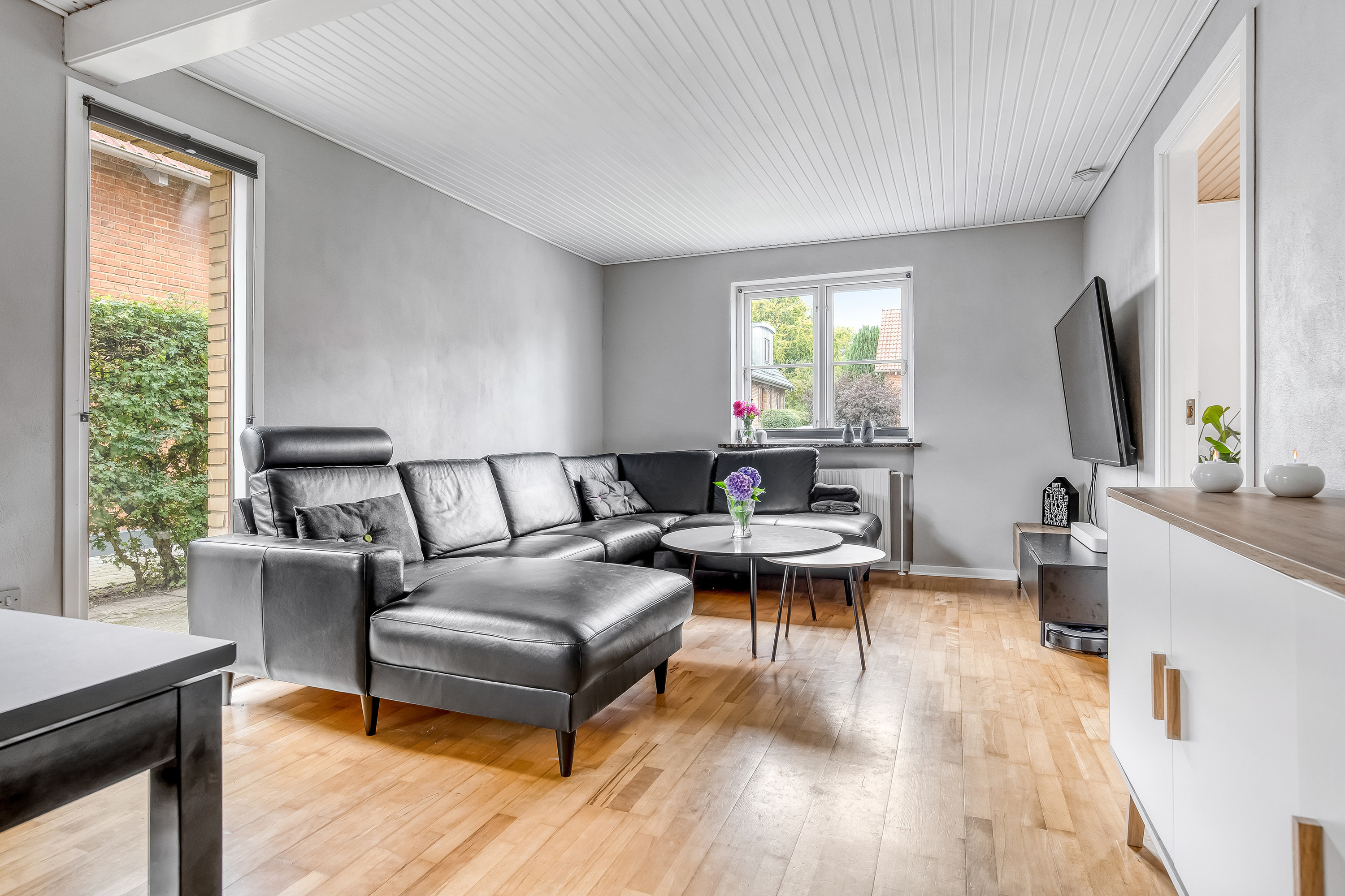 Fremhævet stue billede i fuldskærmstilstand. Billede af Kingosvej 22, 7400 Herning