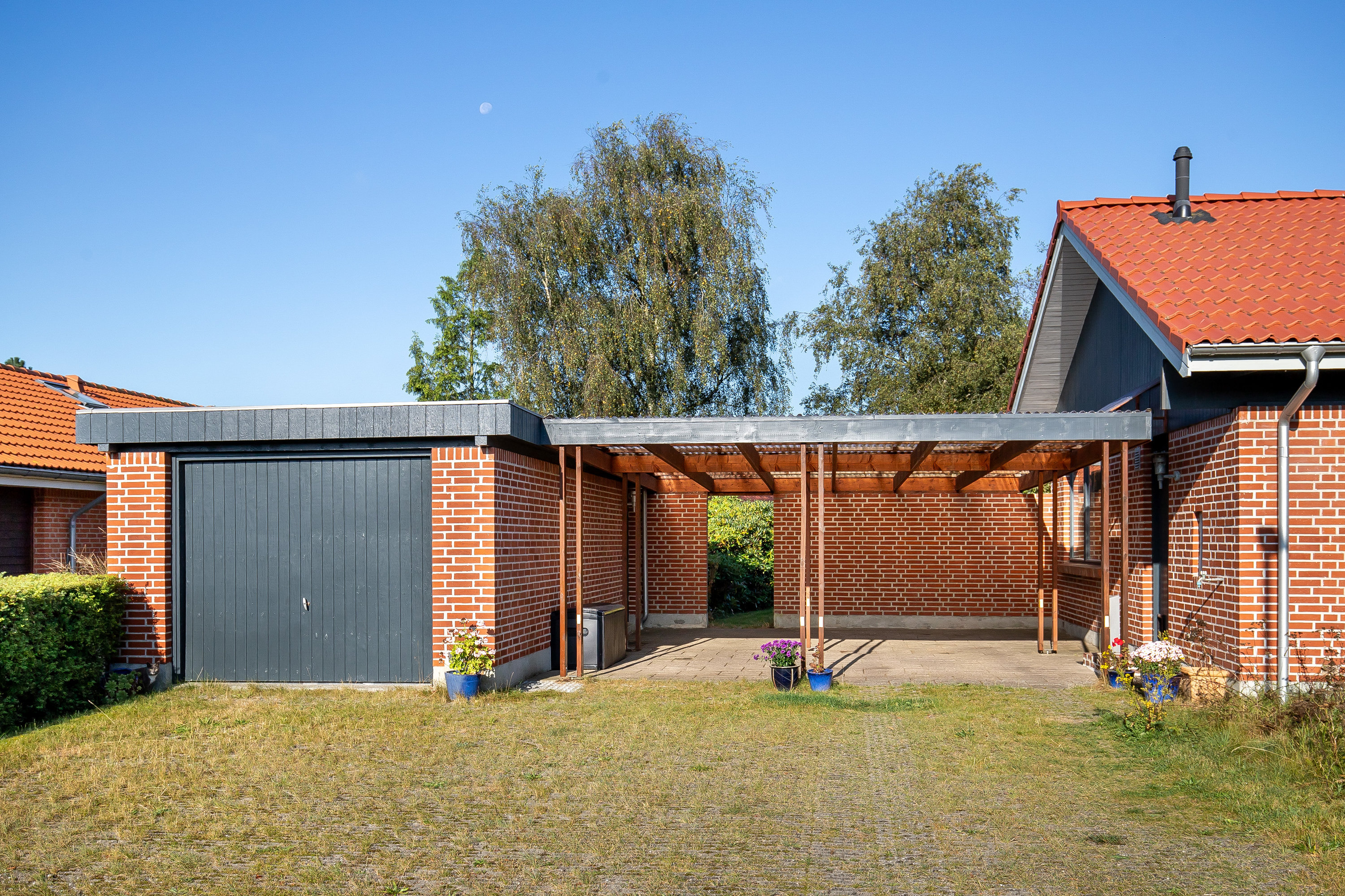 Fremhævet carport billede i fuldskærmstilstand. Billede af Søndergyden 6, Skanderup, 6640 Lunderskov