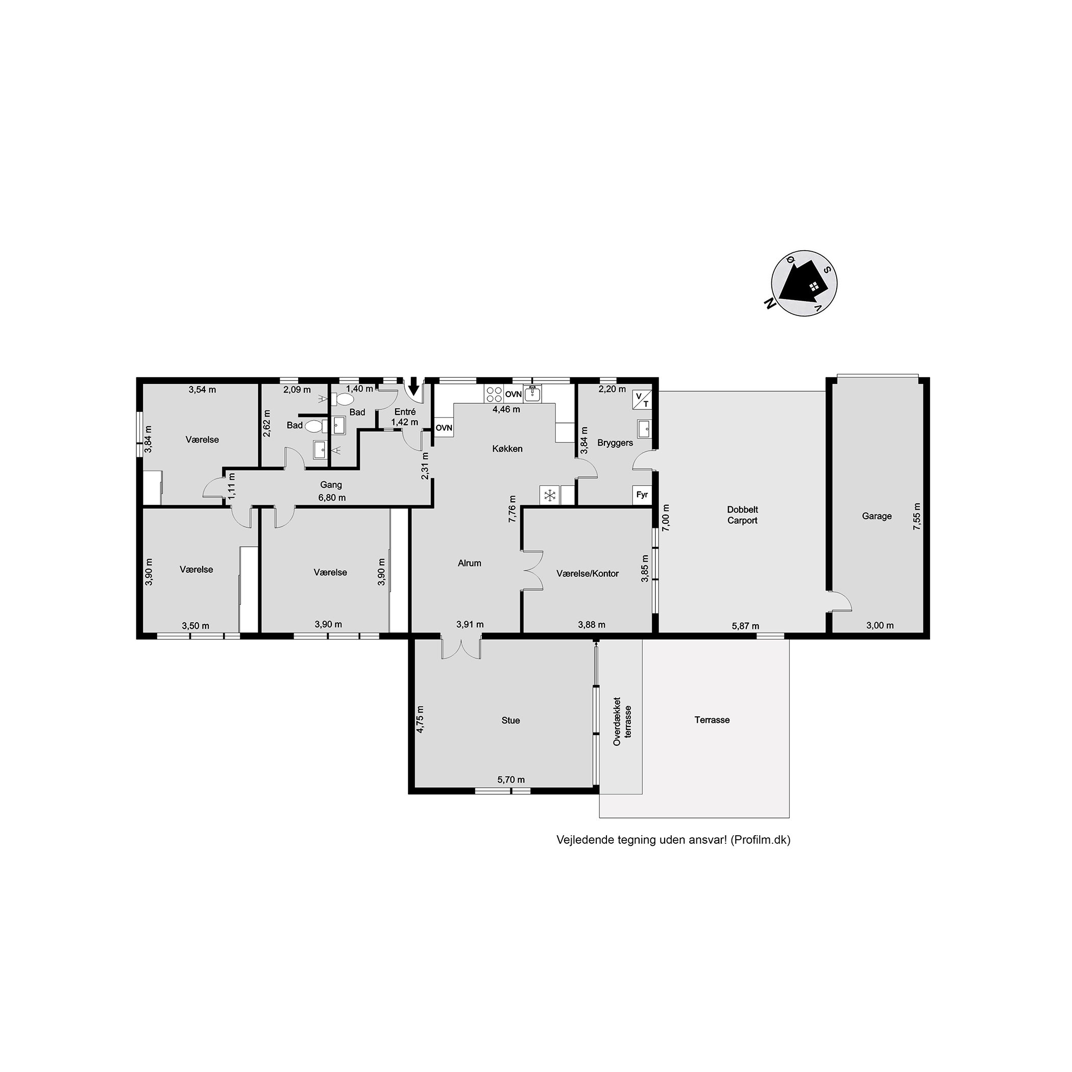 Plantegninger billede af Søndergyden 6, Skanderup, 6640 Lunderskov