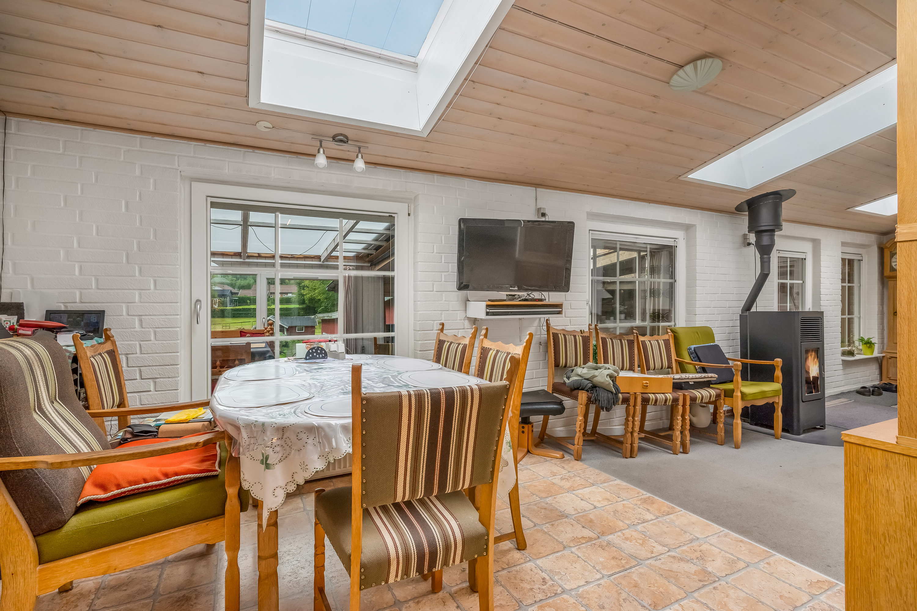 Fremhævet køkken alrum billede i fuldskærmstilstand. Billede af Borupsvej 1, 7550 Sørvad