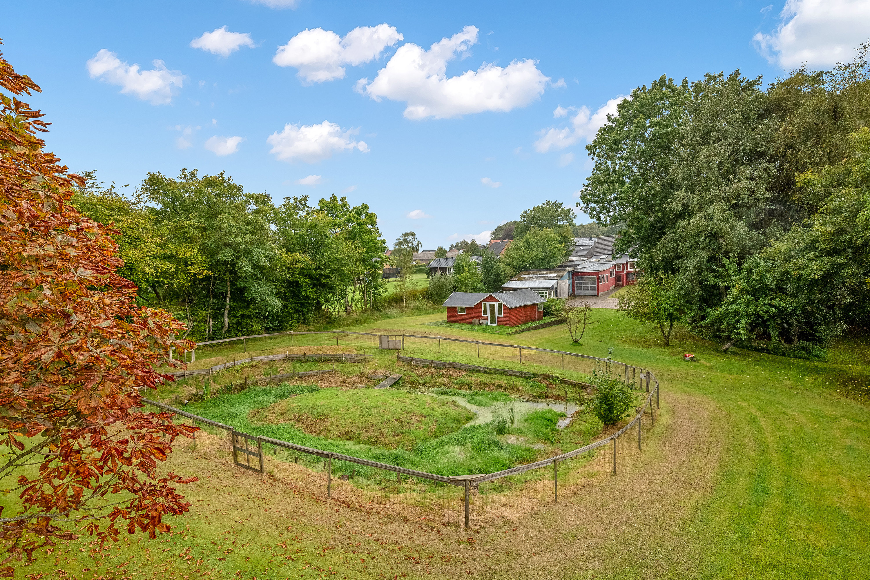 Miniaturebillede 1: ejendommen. Billede af Borupsvej 1, 7550 Sørvad