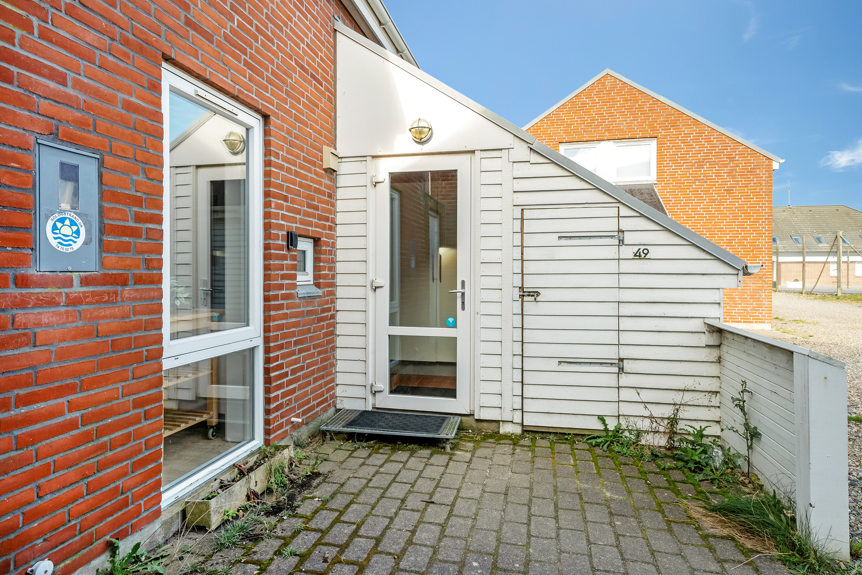 Fremhævet facade billede i fuldskærmstilstand. Billede af Vestergade 111A, Havneby, 6792 Rømø