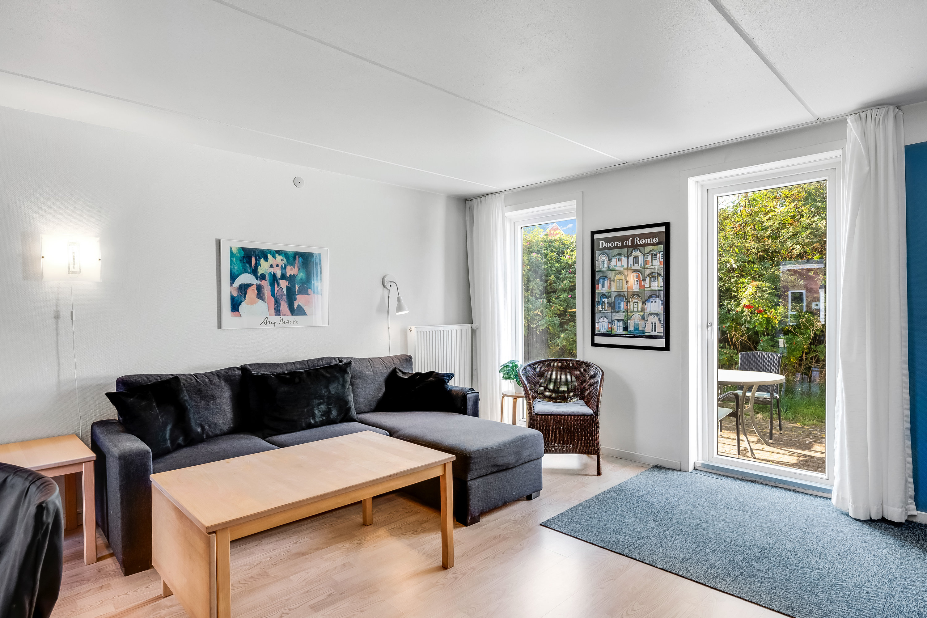 Fremhævet stue billede i fuldskærmstilstand. Billede af Vestergade 111A, Havneby, 6792 Rømø