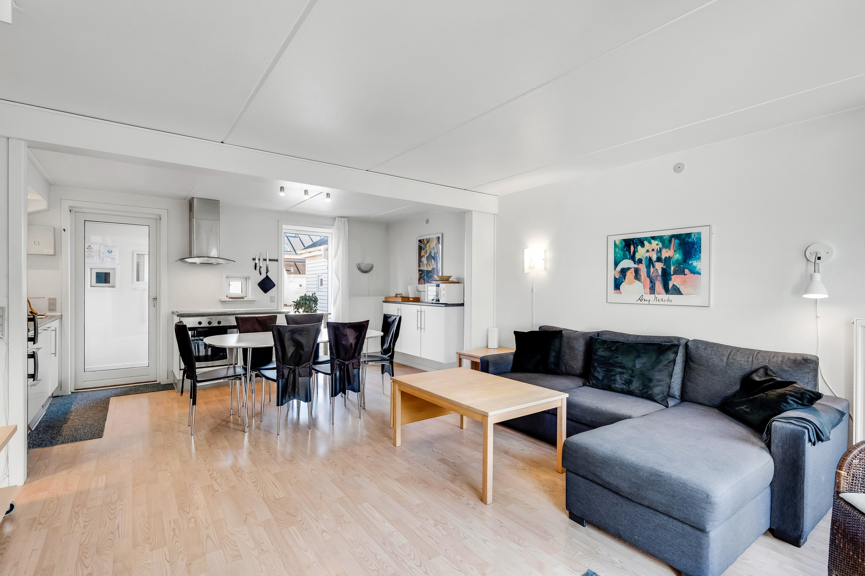 Fremhævet stue billede i fuldskærmstilstand. Billede af Vestergade 111A, Havneby, 6792 Rømø