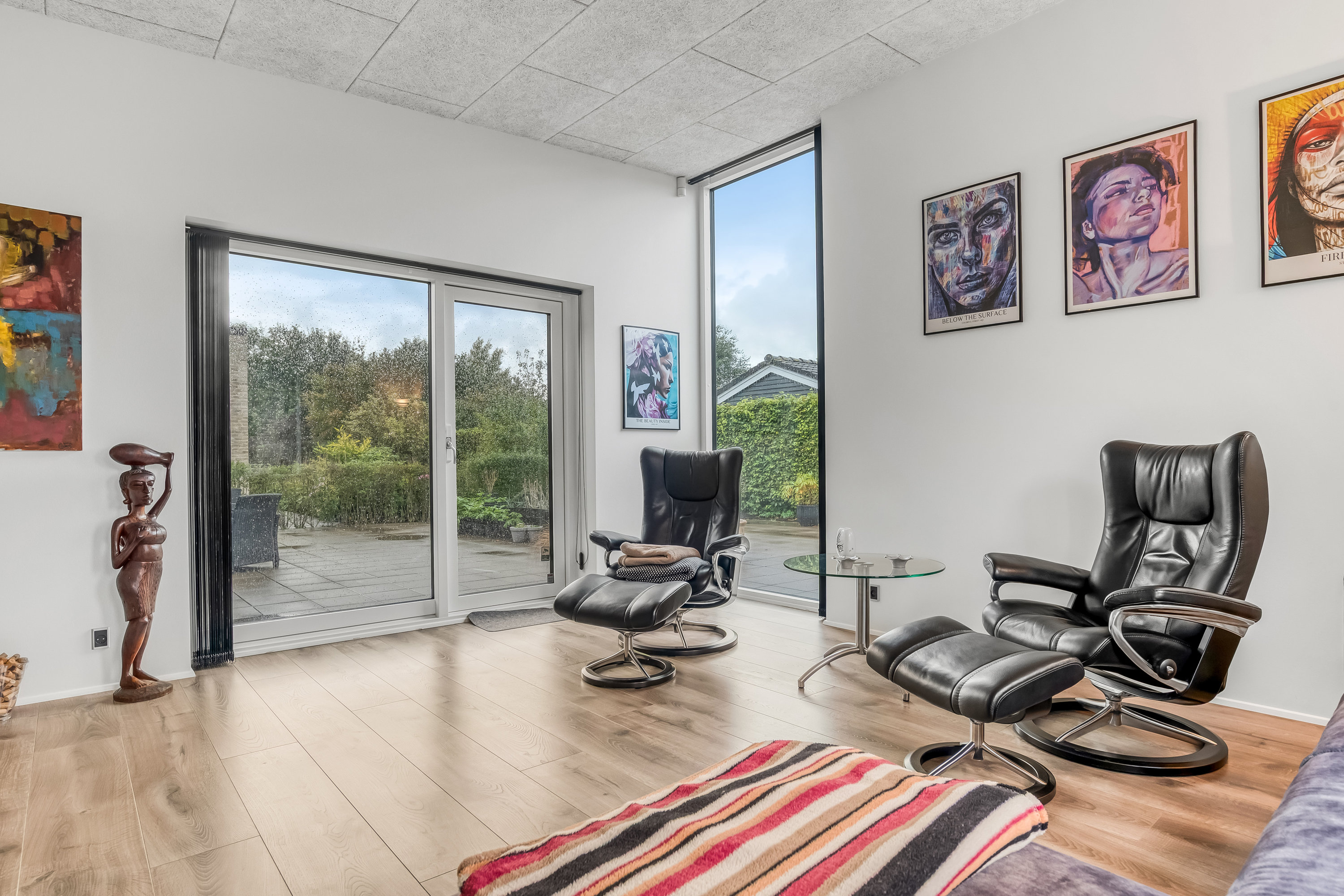 Fremhævet stue billede i fuldskærmstilstand. Billede af Knud Aggers Vej 39B, 7500 Holstebro