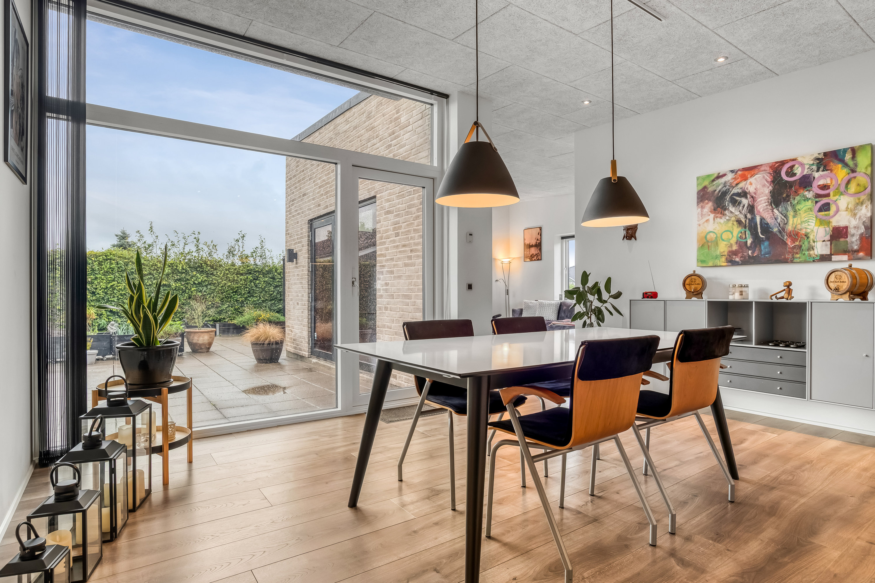 Fremhævet køkken alrum billede i fuldskærmstilstand. Billede af Knud Aggers Vej 39B, 7500 Holstebro