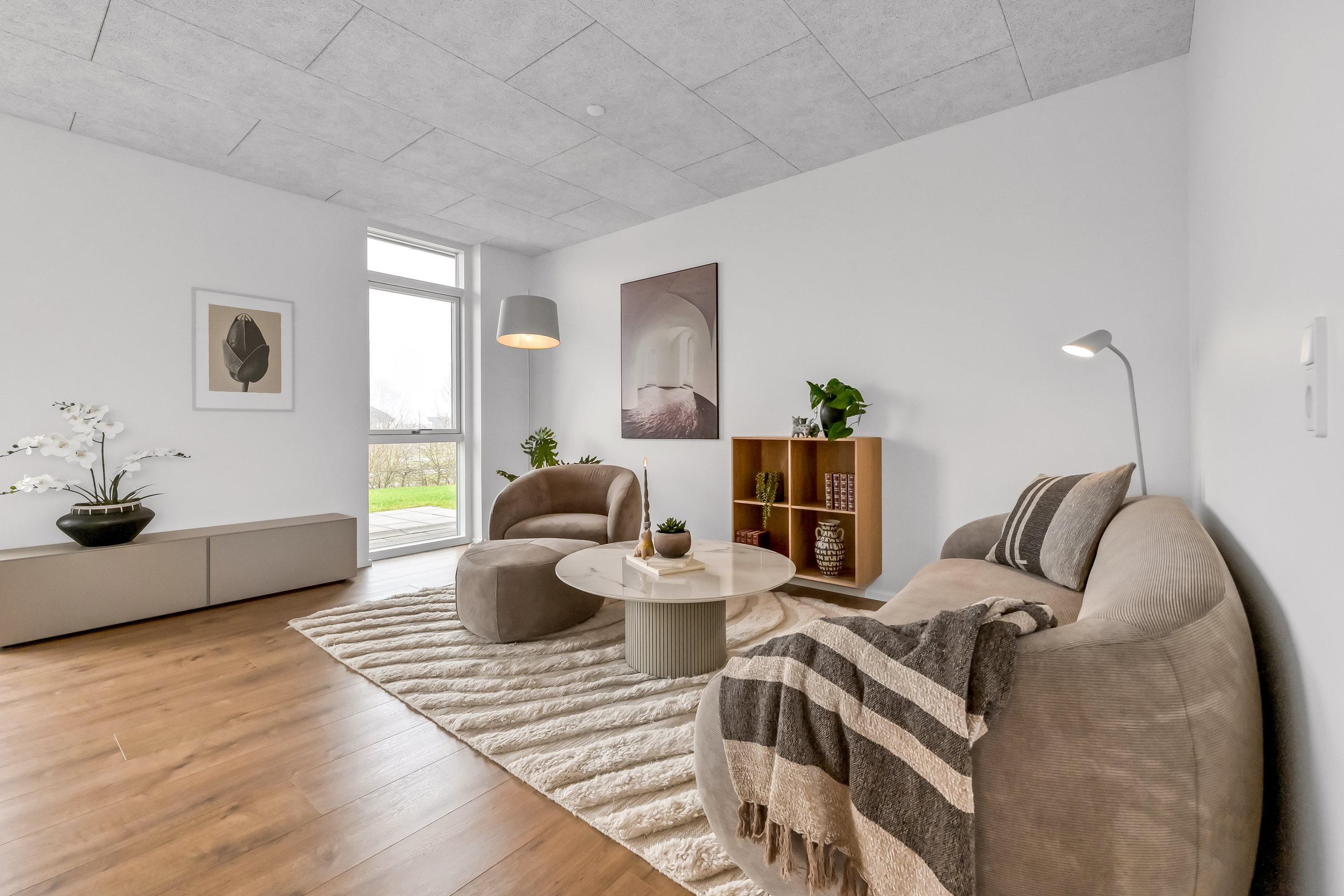 Miniaturebillede 2: stue. Billede af Tavlund Allé 24, Lind, 7400 Herning