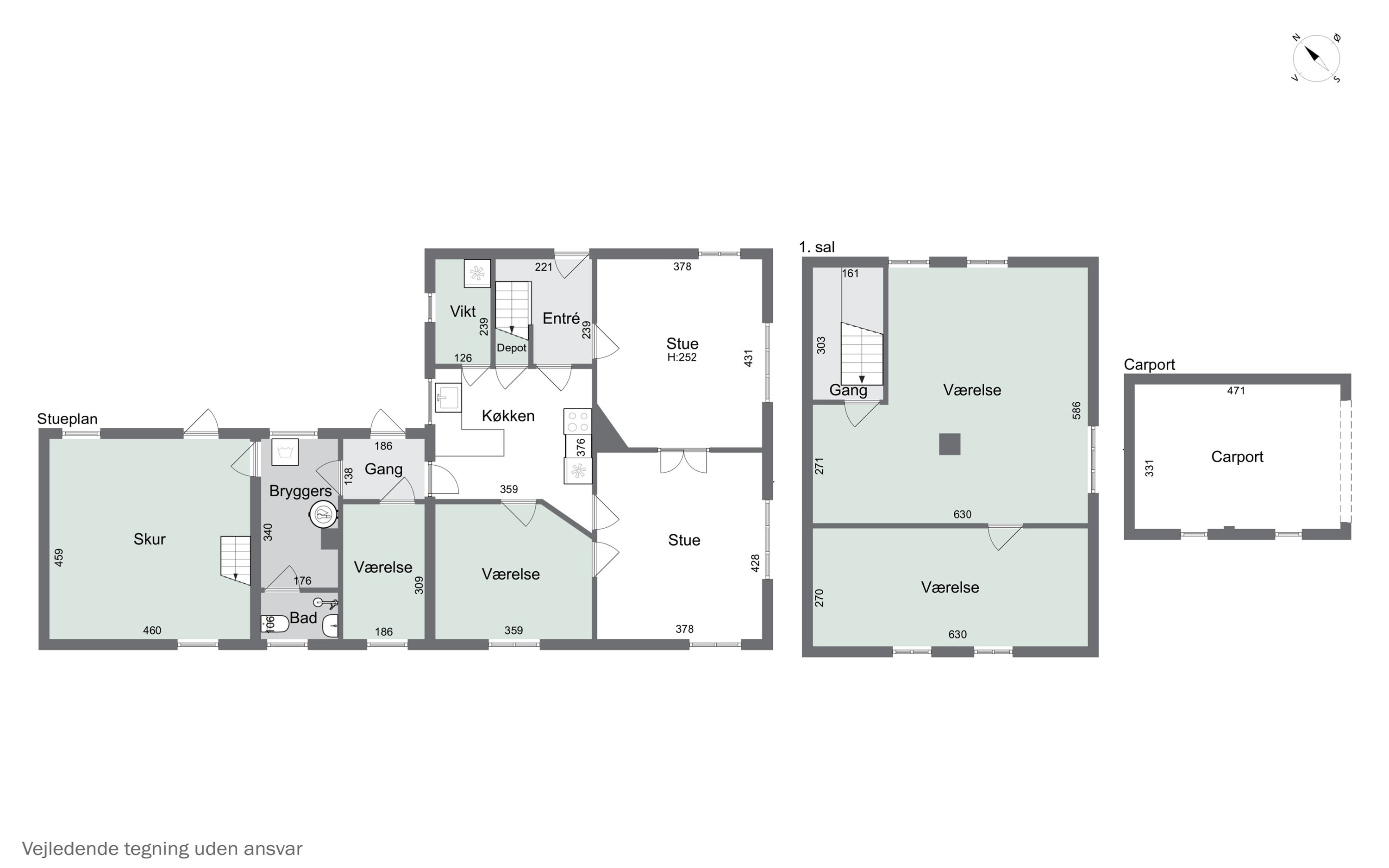 Plantegninger billede af Stavsdalvej 12, Østerlars, 3760 Gudhjem