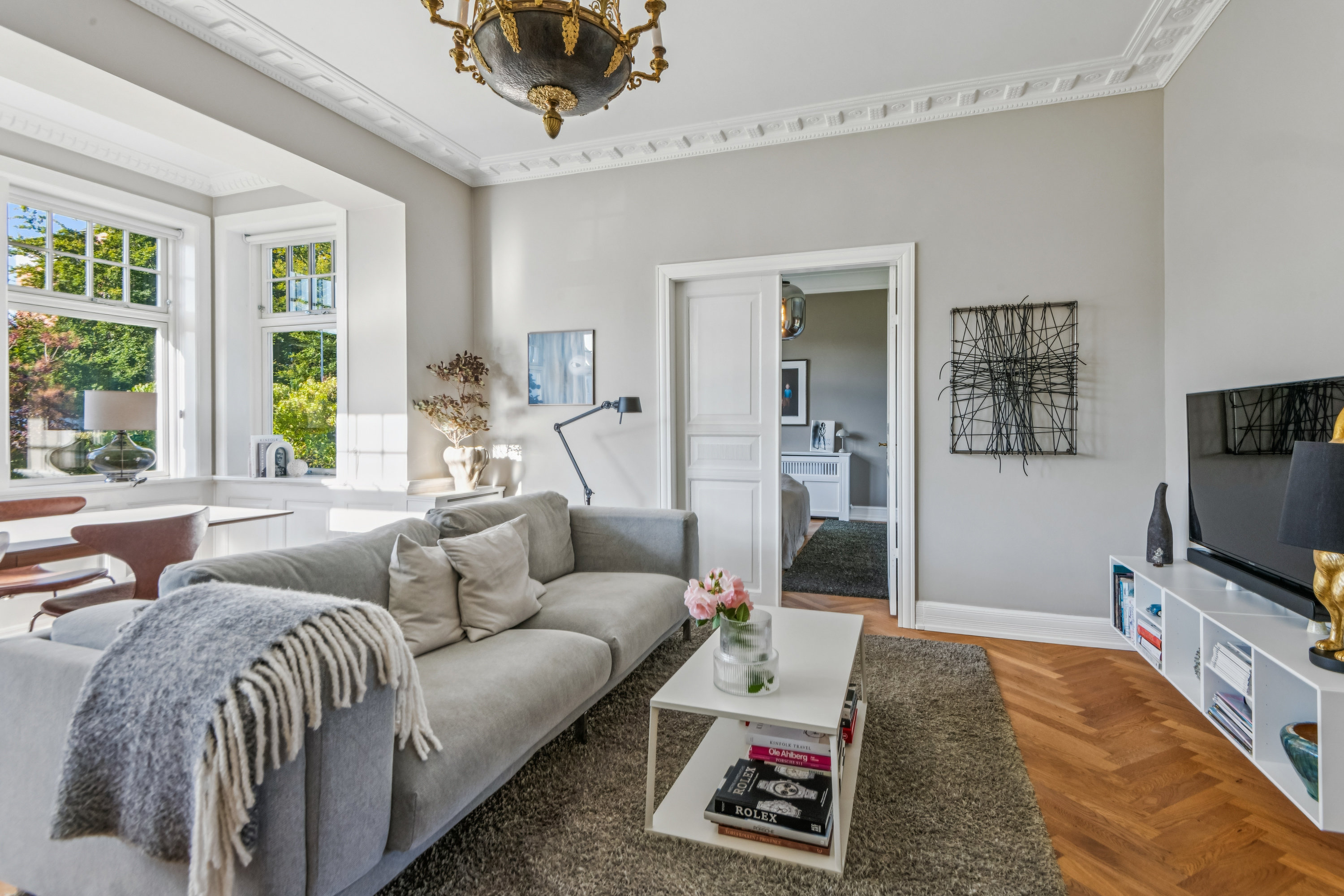 Miniaturebillede 2: stue. Billede af Annebergvej 12, st.., 9000 Aalborg