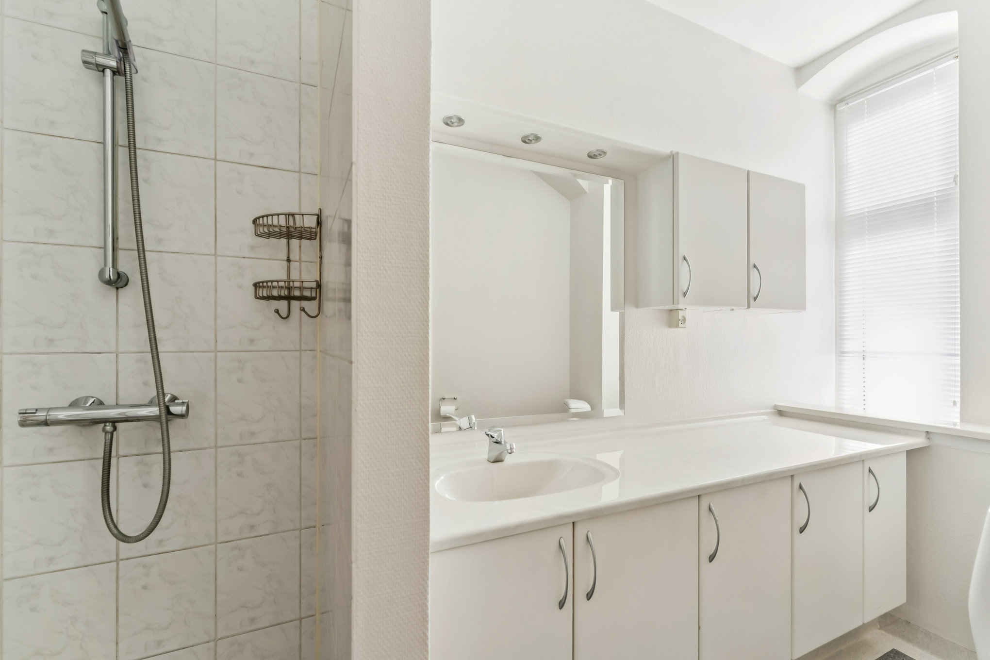 Fremhævet badeværelse billede i fuldskærmstilstand. Billede af Lille Voldgade 5, 1. tv., 8900 Randers C