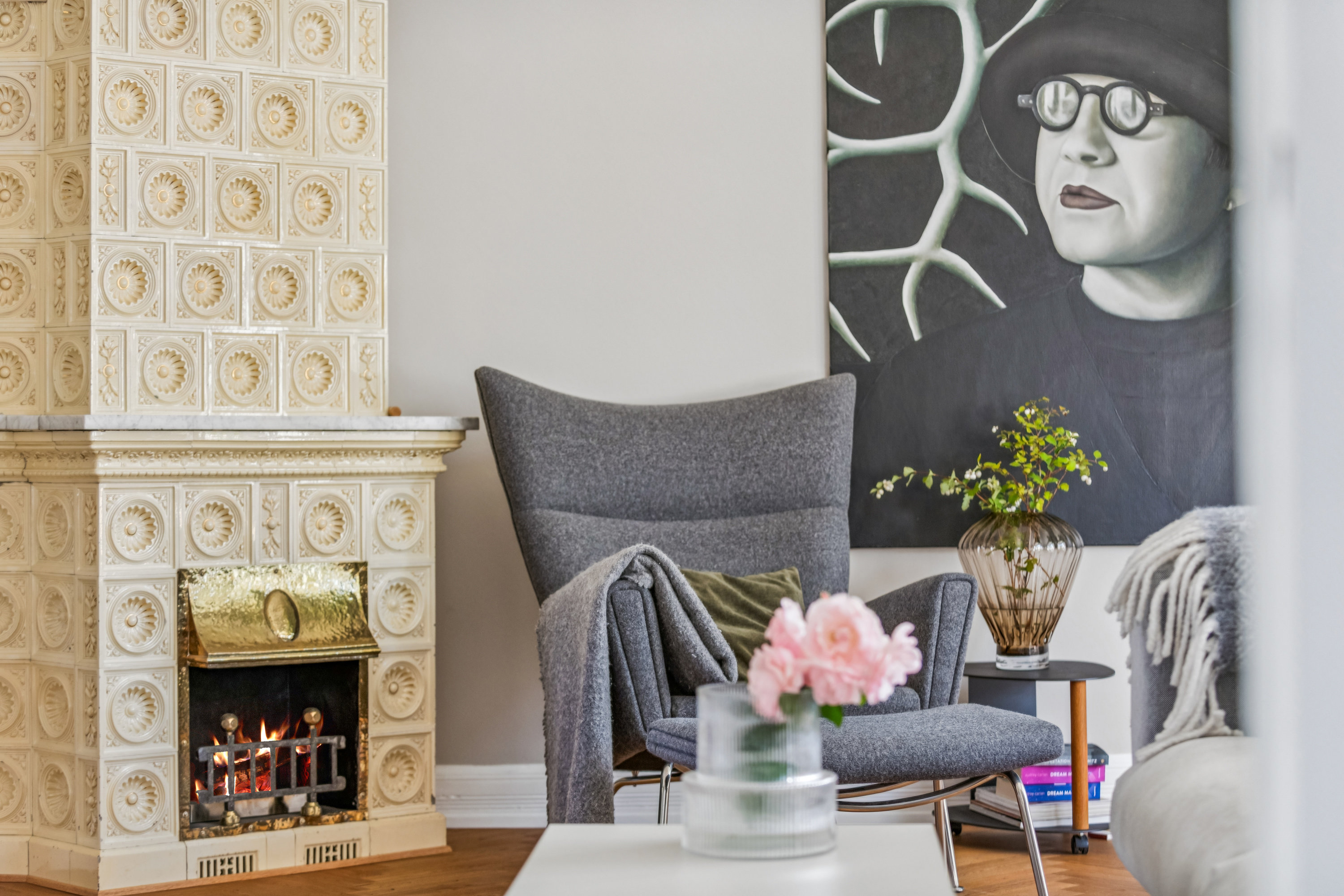 Fremhævet stue billede i fuldskærmstilstand. Billede af Annebergvej 12, st.., 9000 Aalborg