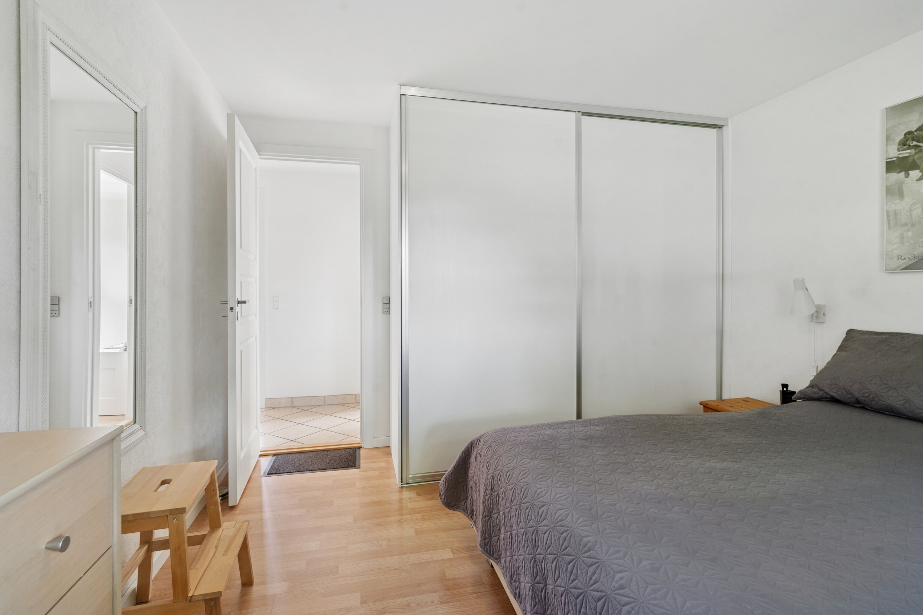 Fremhævet soveværelse billede i fuldskærmstilstand. Billede af Lærkehaven 6, 5330 Munkebo